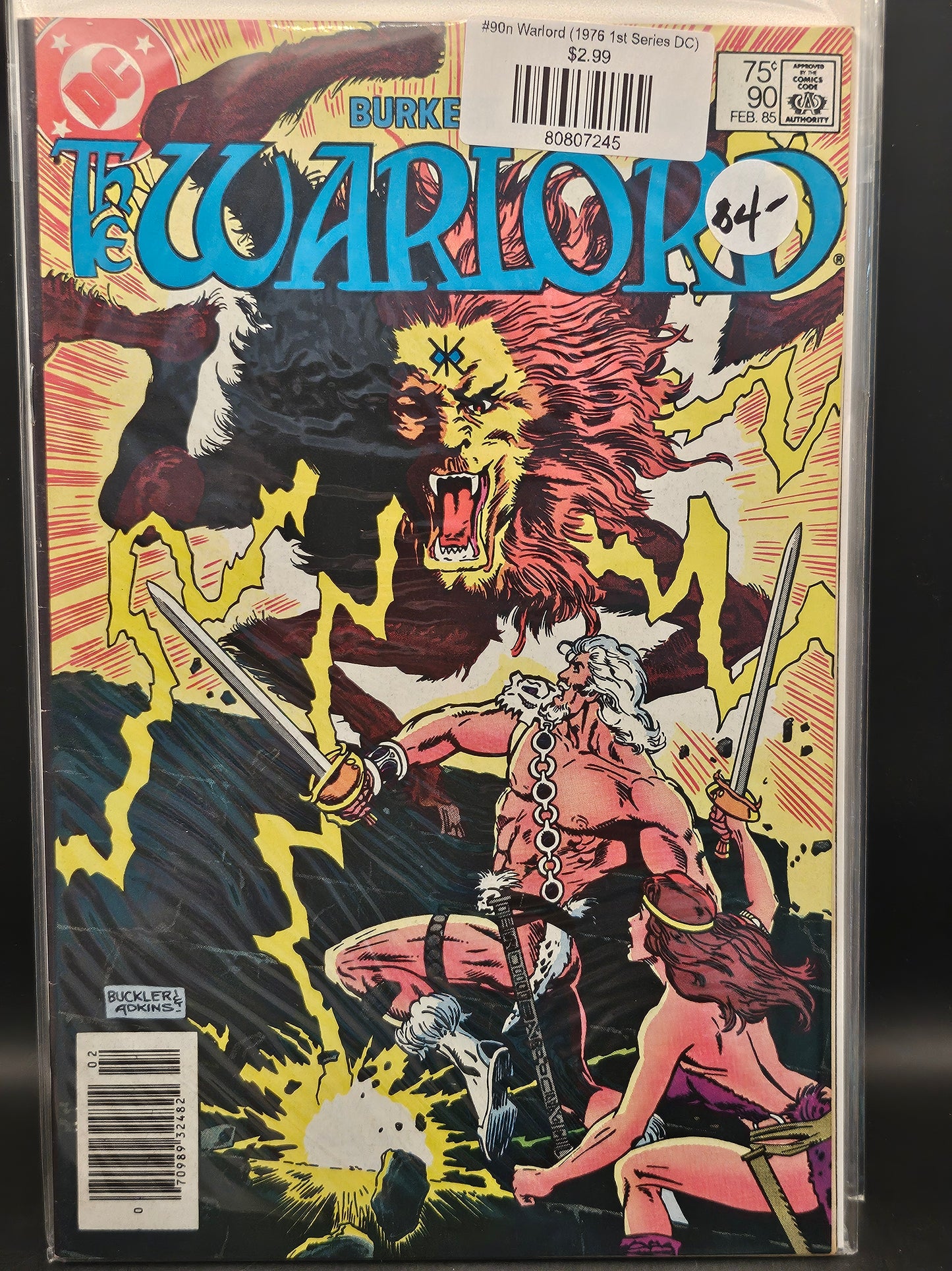 #90n Warlord (1976 1st Series DC)