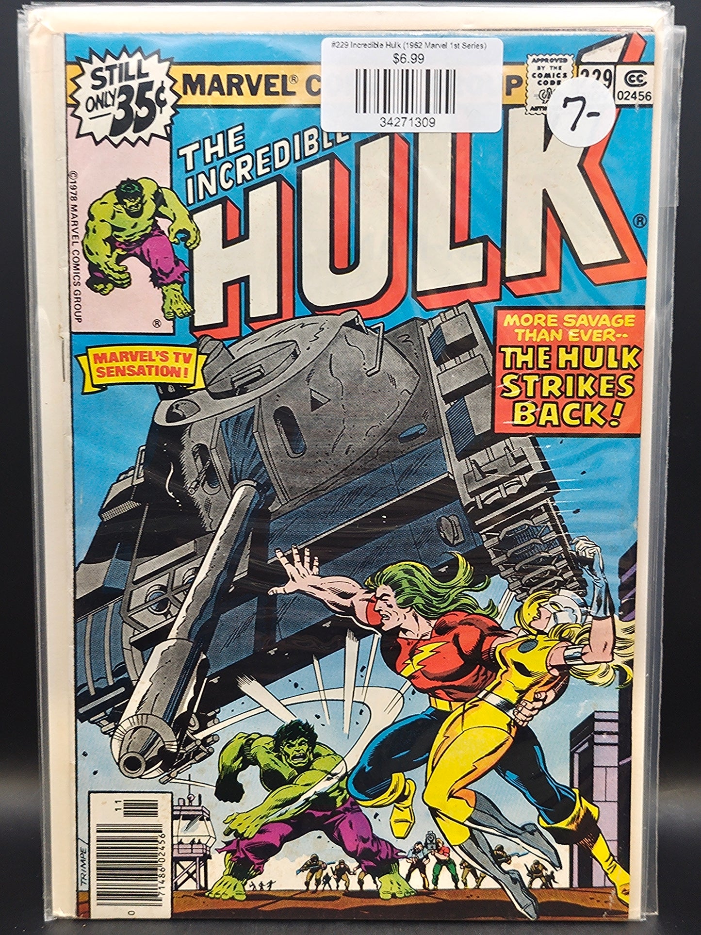 #229 Incredible Hulk (1962 Marvel 1st Series)