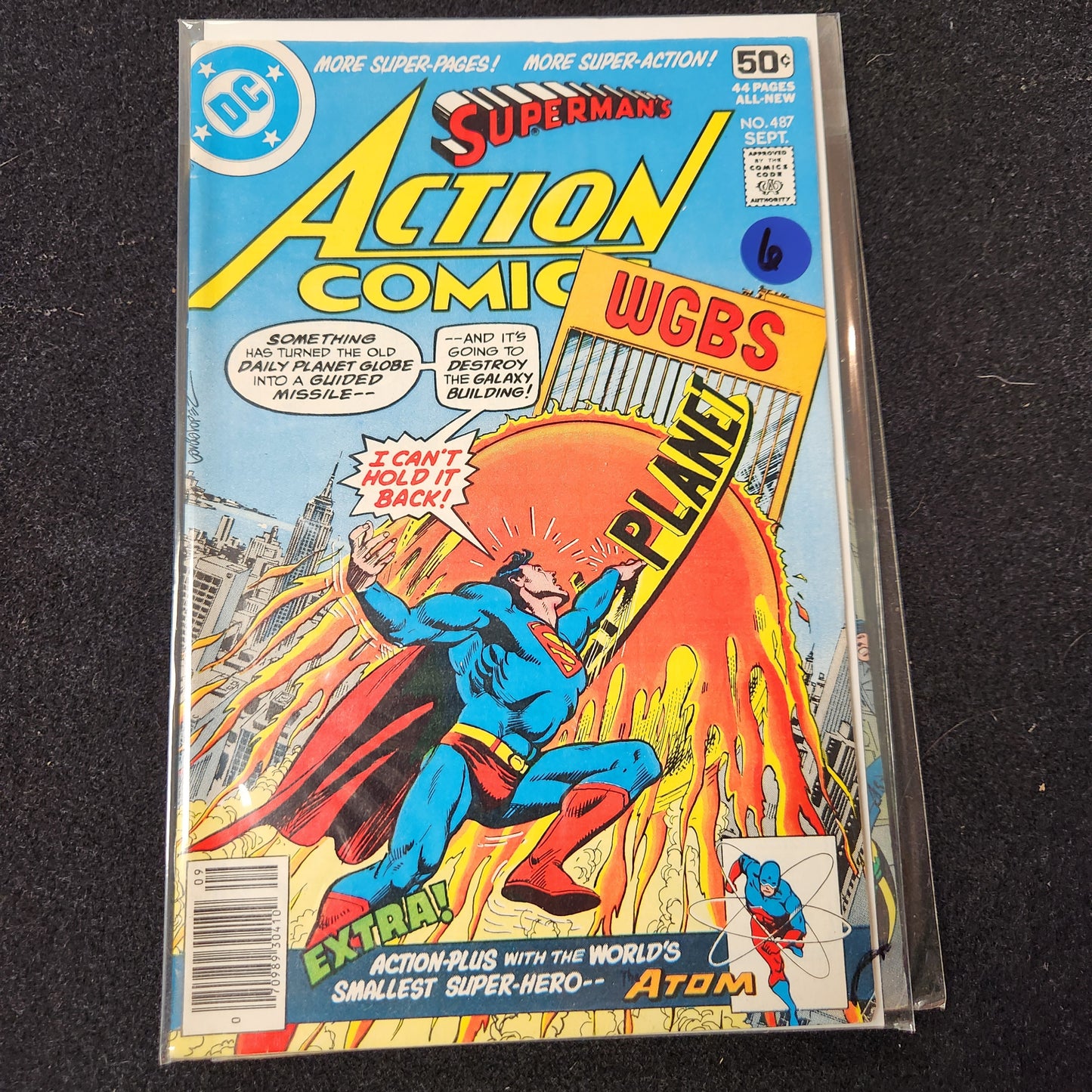 Action Comics #487 - The Atom (DC 1978)
