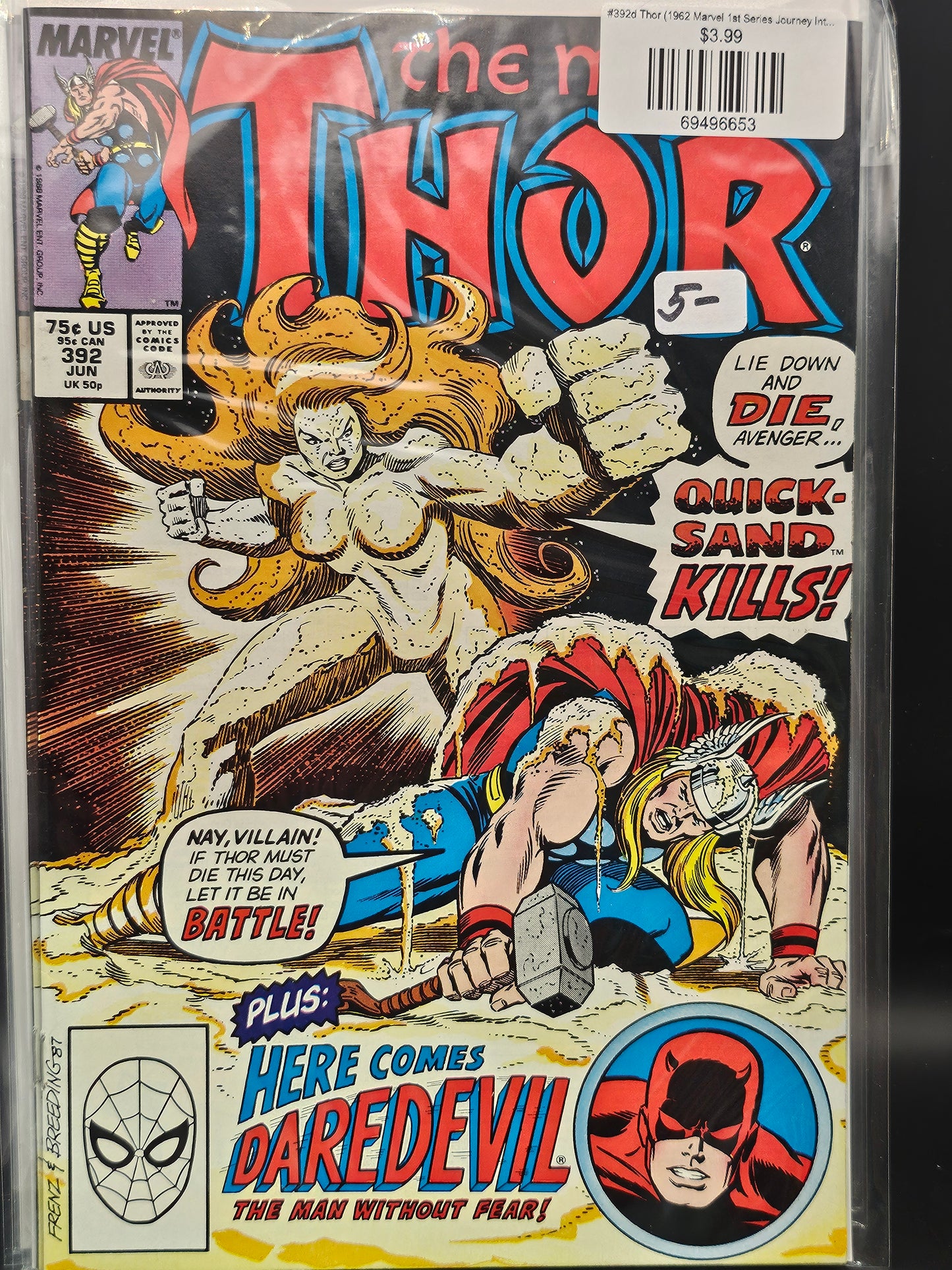#392d Thor (1962 Marvel 1st Series Journey Into Mystery)
