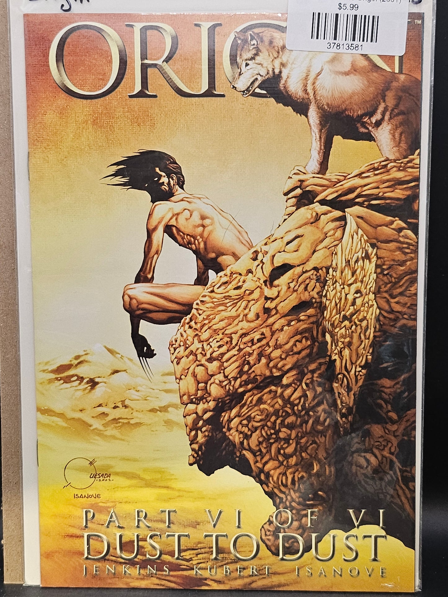 #6 Wolverine The Origin (2001)