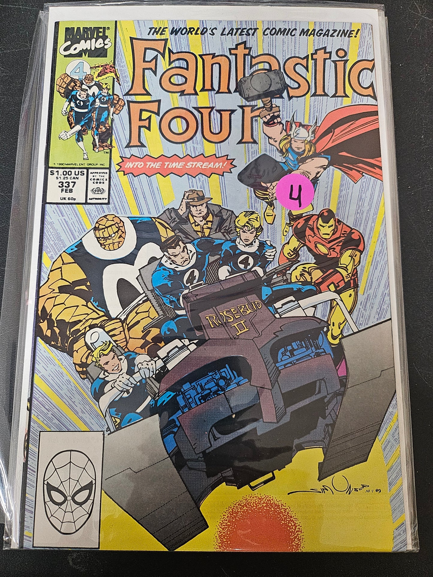 101.146 Fantastic Four – #337 – v1 (1961–1995)