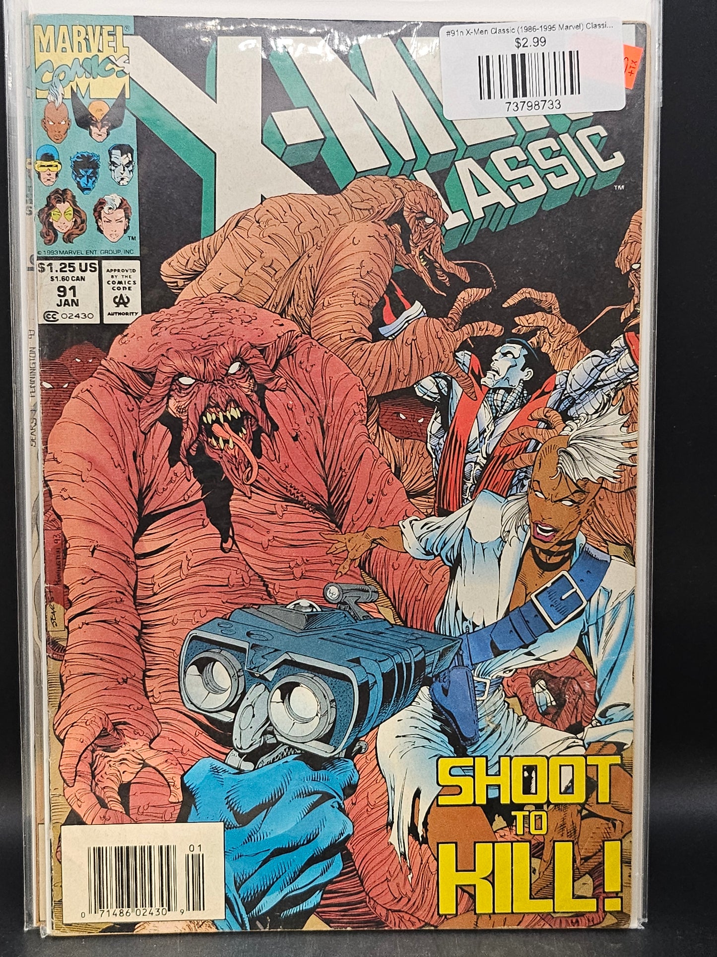 #91n X-Men Classic (1986-1995 Marvel) Classic X-Men