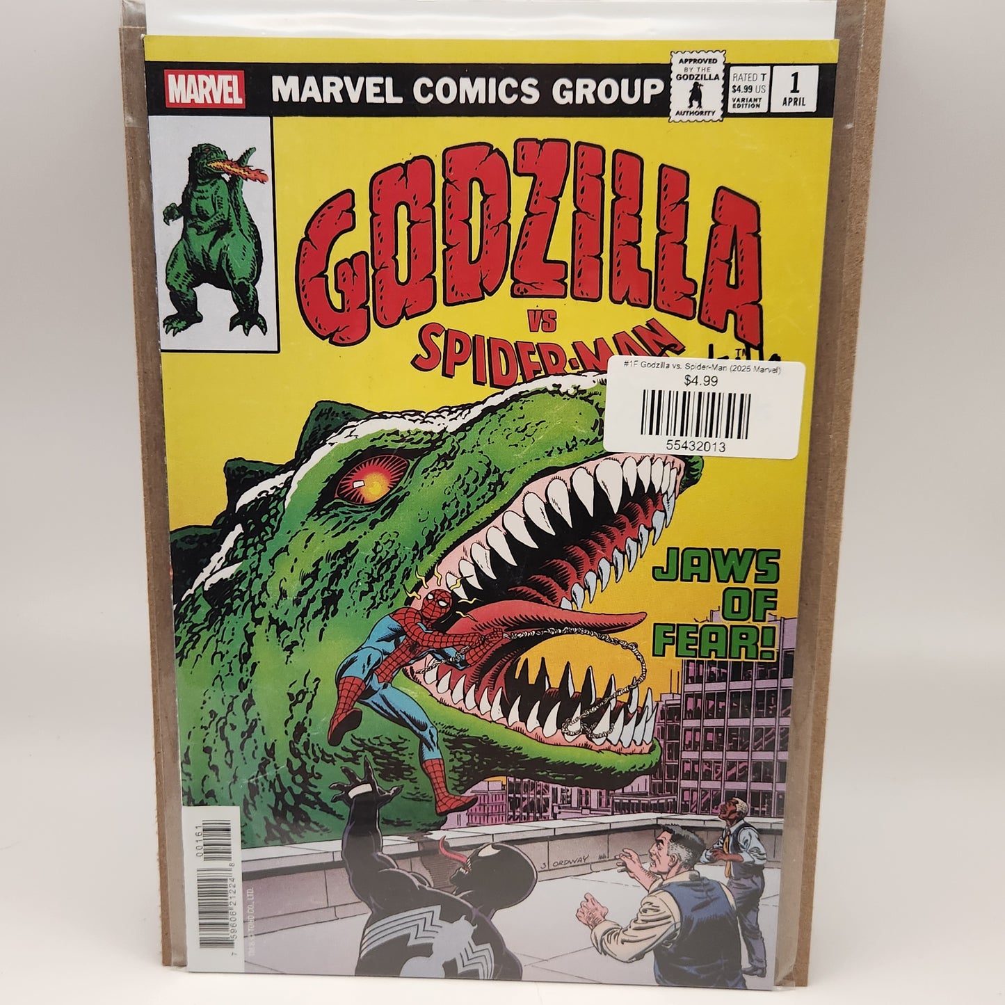 #1F Godzilla vs. Spider-Man (2025 Marvel)