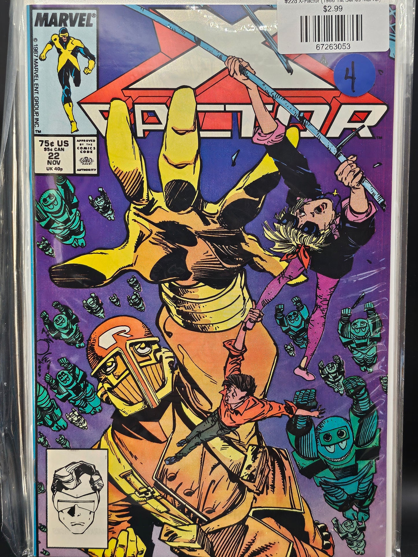 #22d X-Factor (1986 1st Series Marvel)