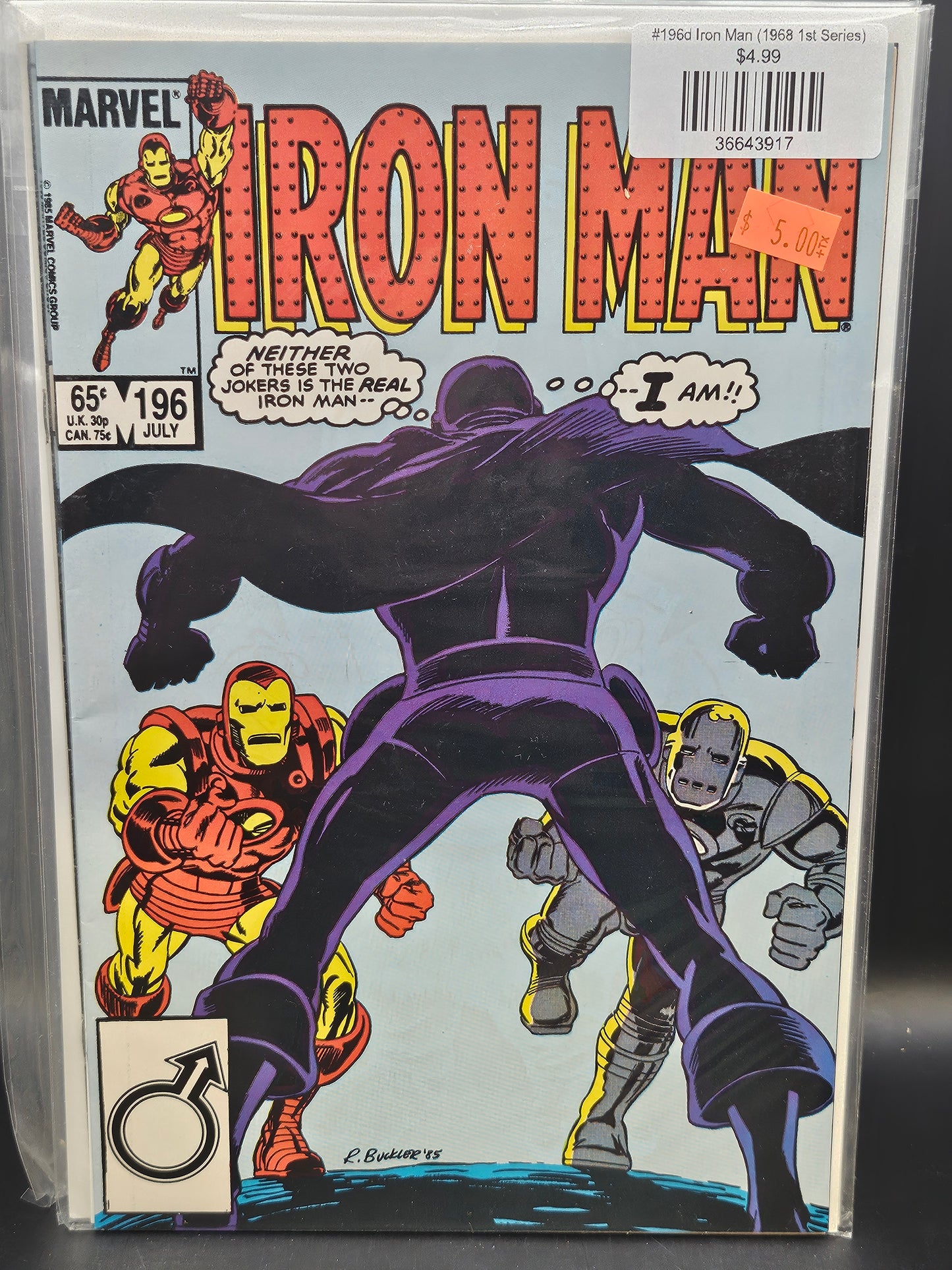 #196d Iron Man (1968 1st Series)