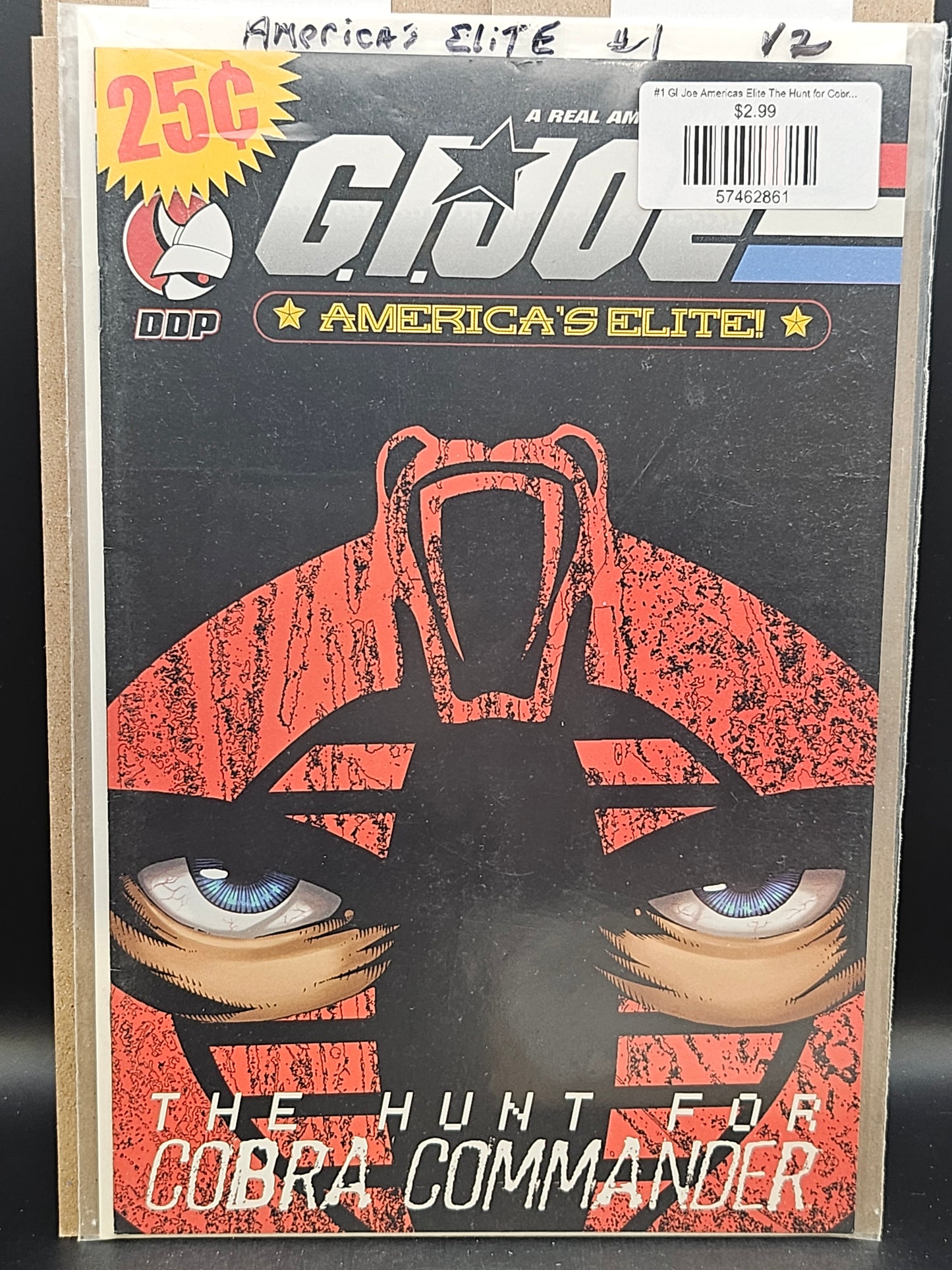 #1 GI Joe Americas Elite The Hunt for Cobra Commander