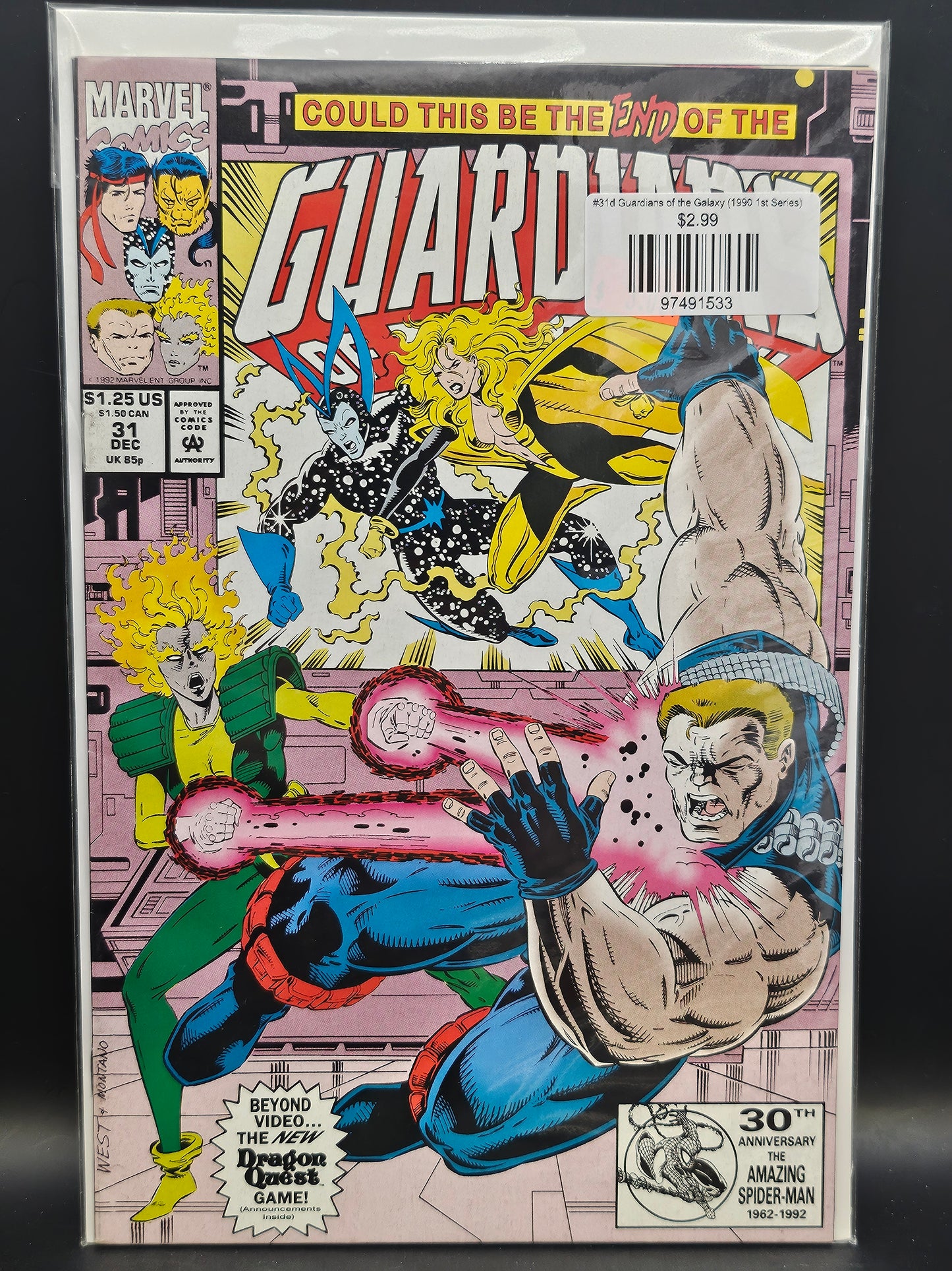 #31d Guardians of the Galaxy (1990 1st Series)