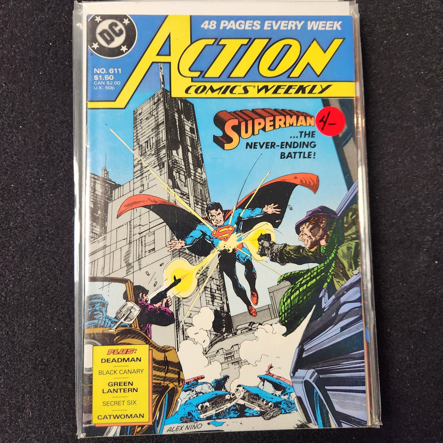Action Comics #611 - Featuring Catwoman (DC 1988)