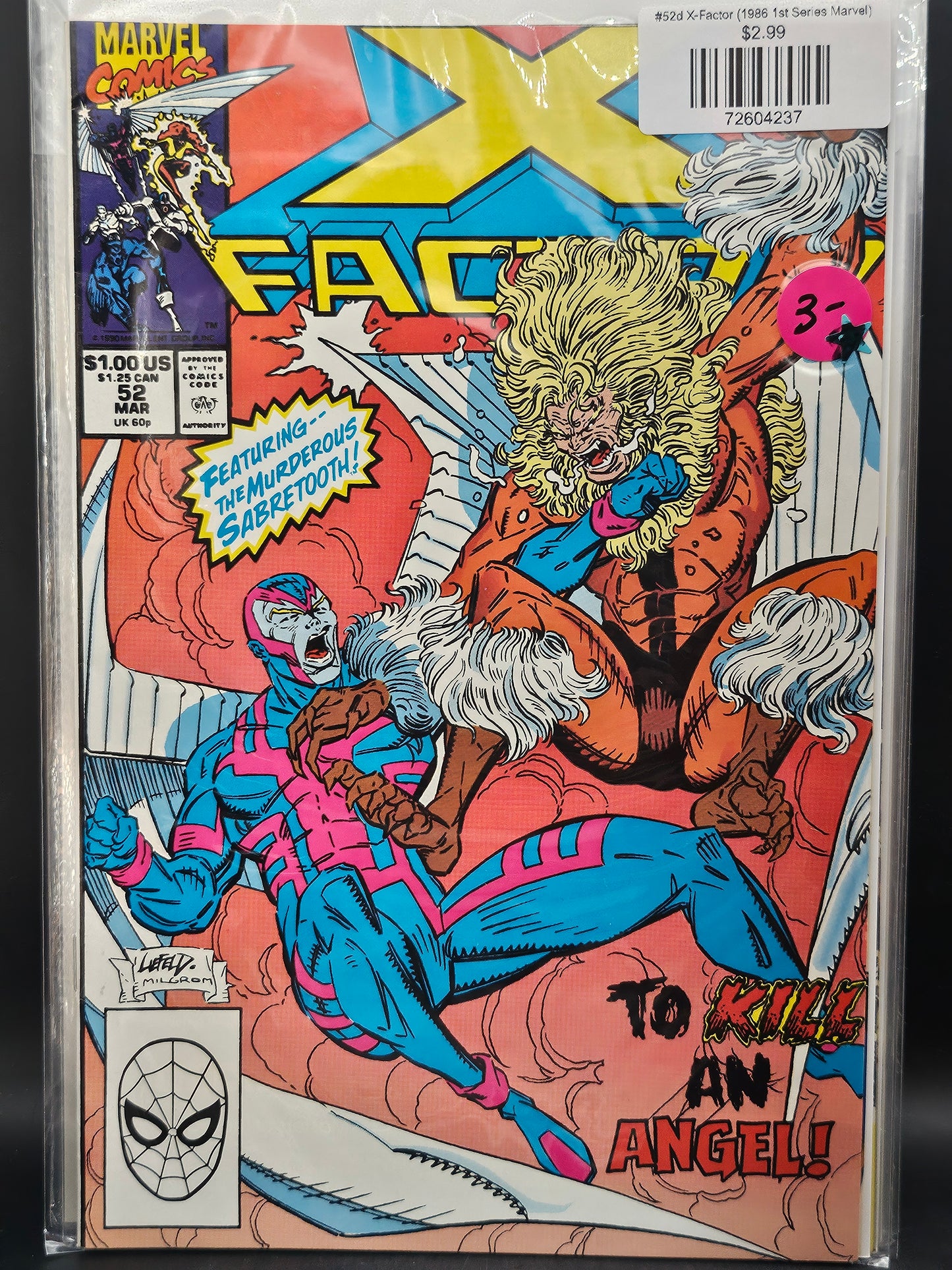 #52d X-Factor (1986 1st Series Marvel)
