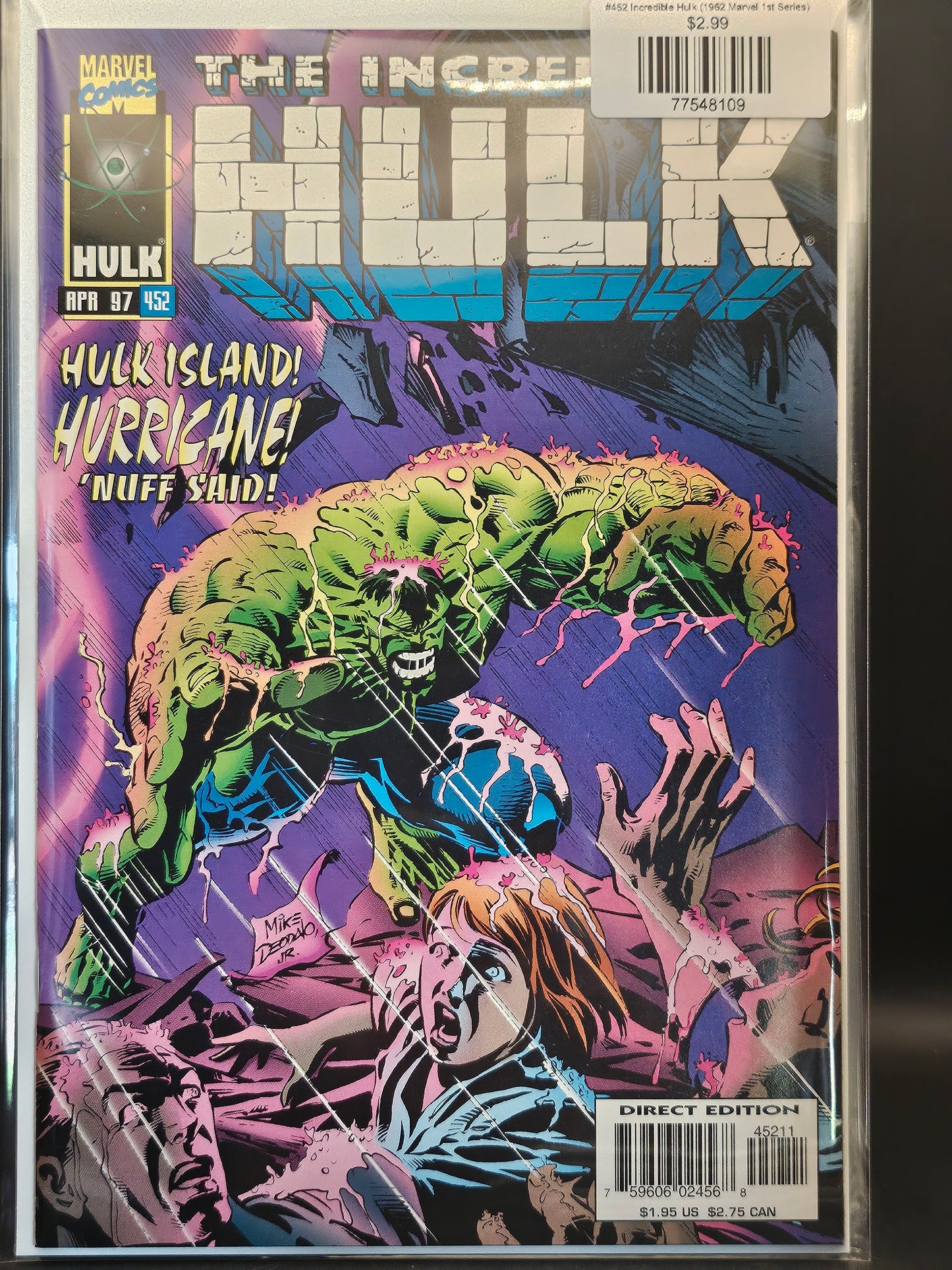 #452 Incredible Hulk (1962 Marvel 1st Series)