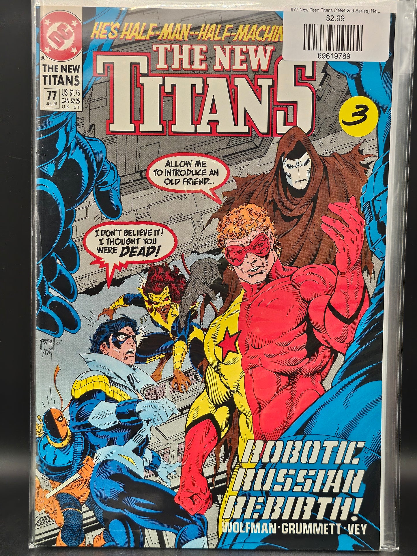 #77 New Teen Titans (1984 2nd Series) New Titans
