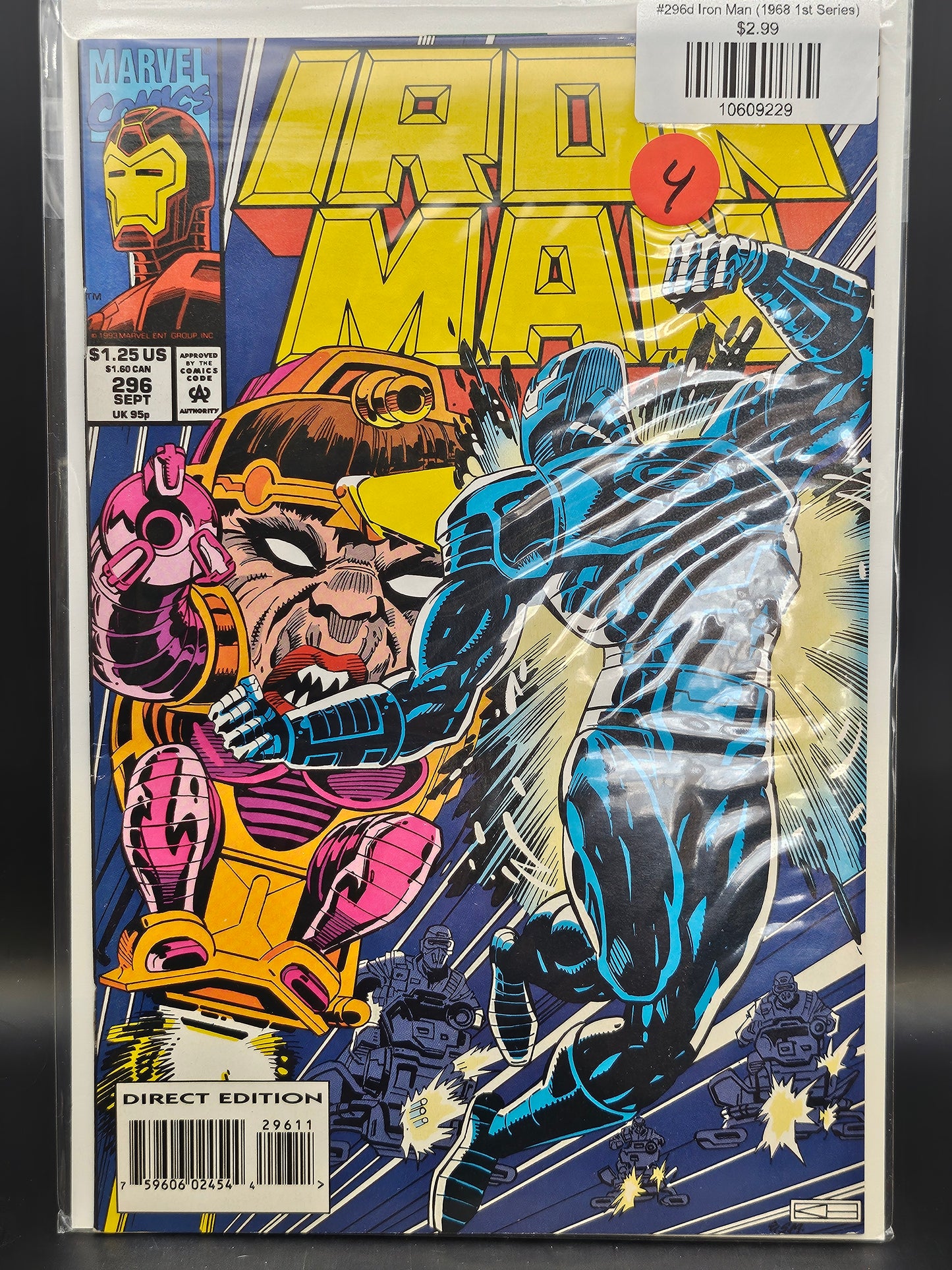 #296d Iron Man (1968 1st Series)