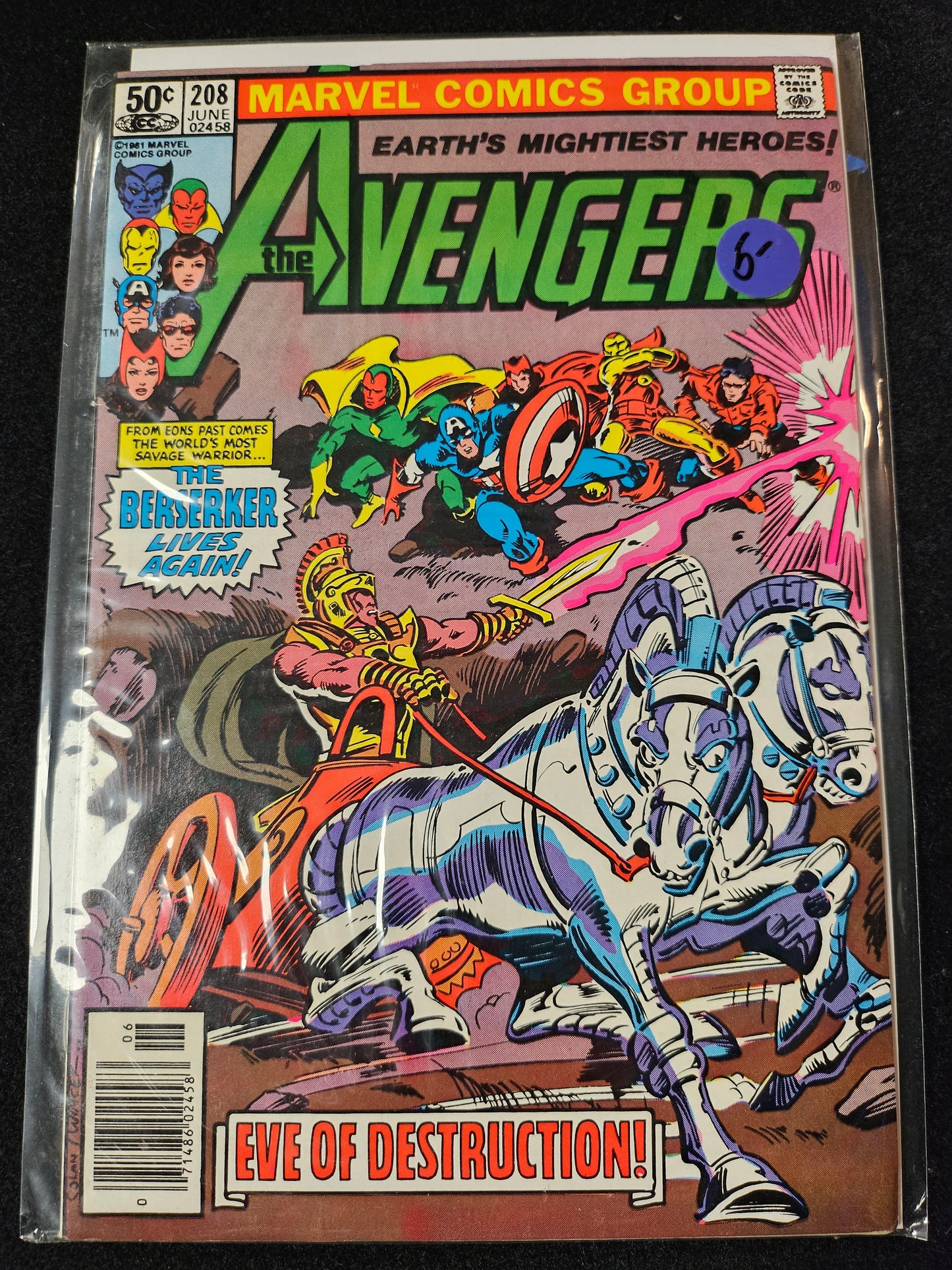 Avengers – Marvel Comics – (1963–1999) – Volume 1 – #208