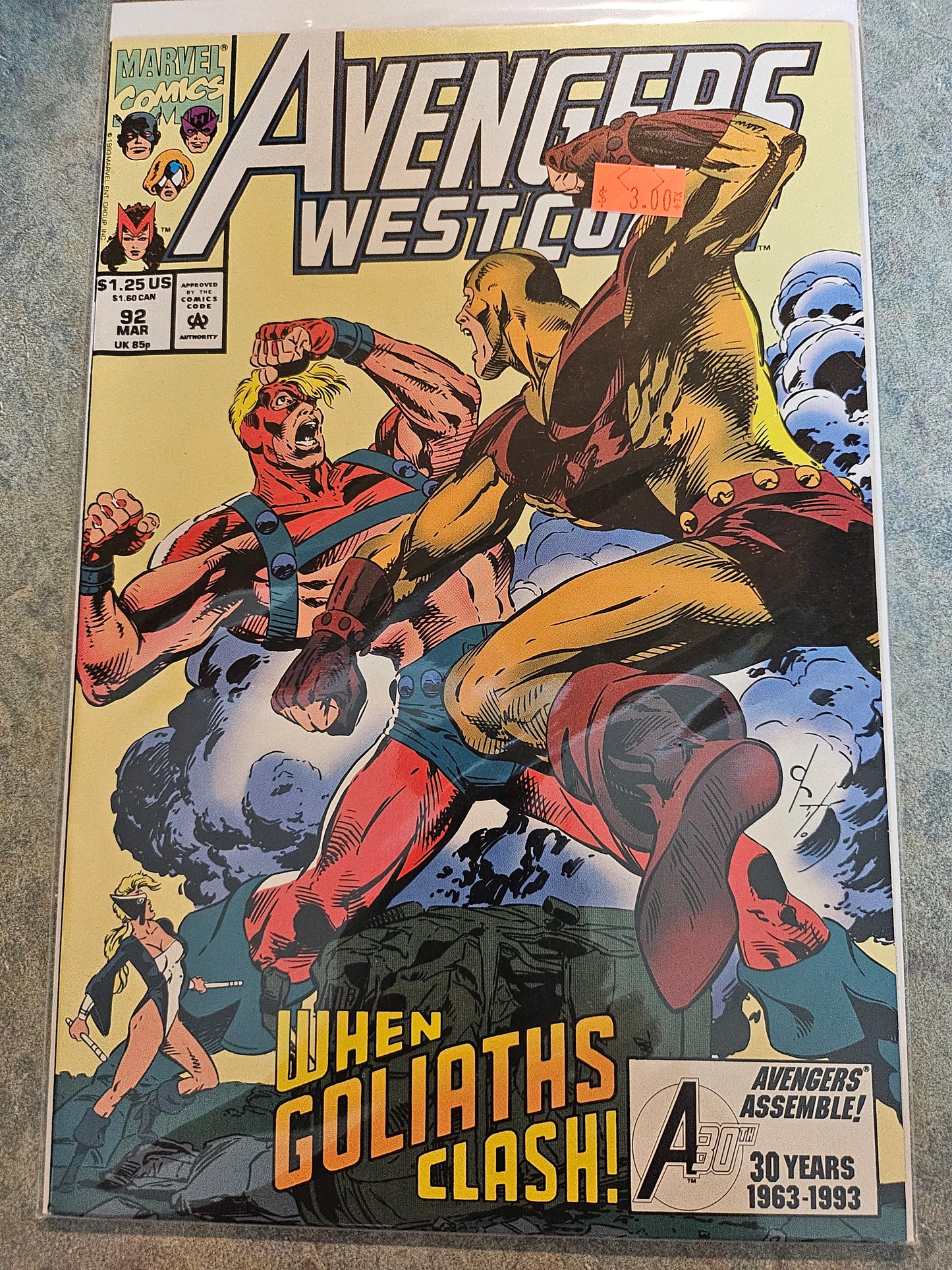 Avengers West Coast – Marvel Comics – (1989–1994) – Volume 1 – #92