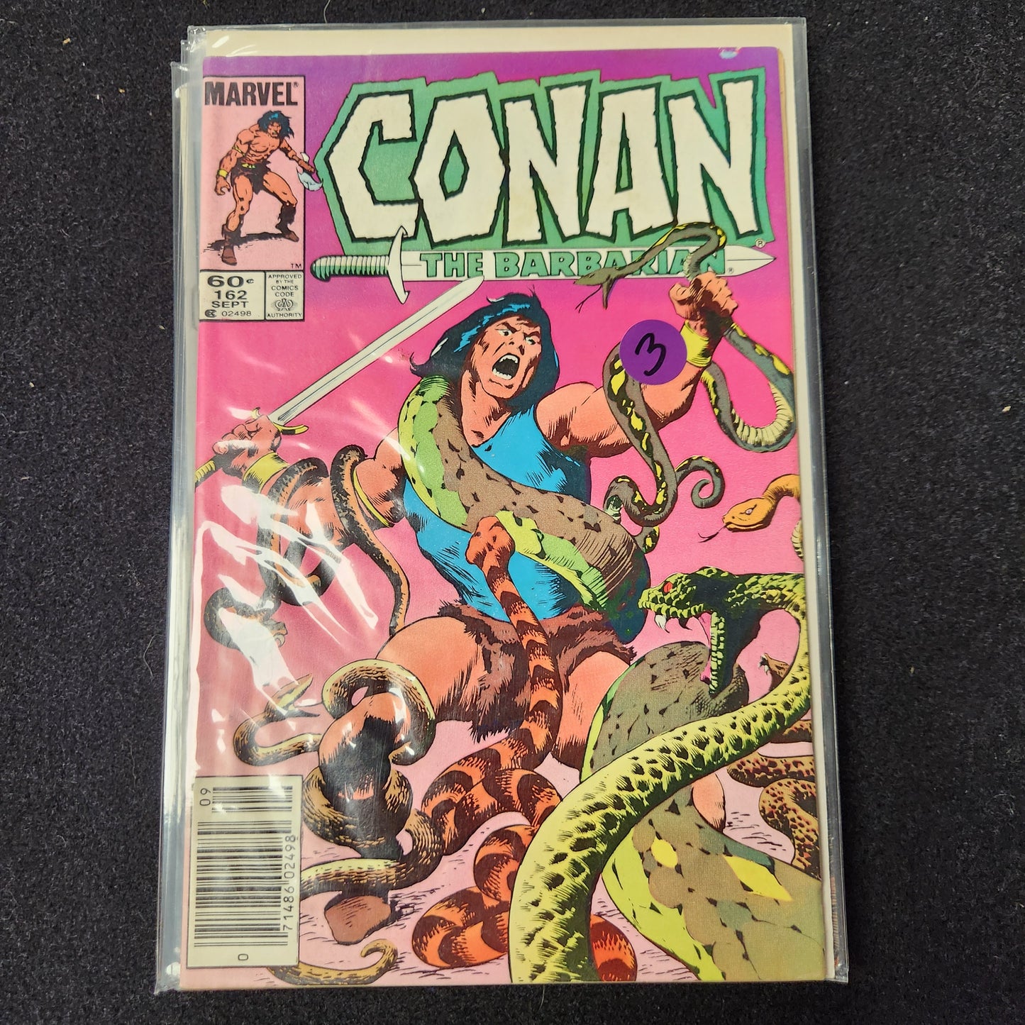 Conan the Barbarian – Marvel Comics – 1970–1993 – Volume 1 – Ongoing Series – #162