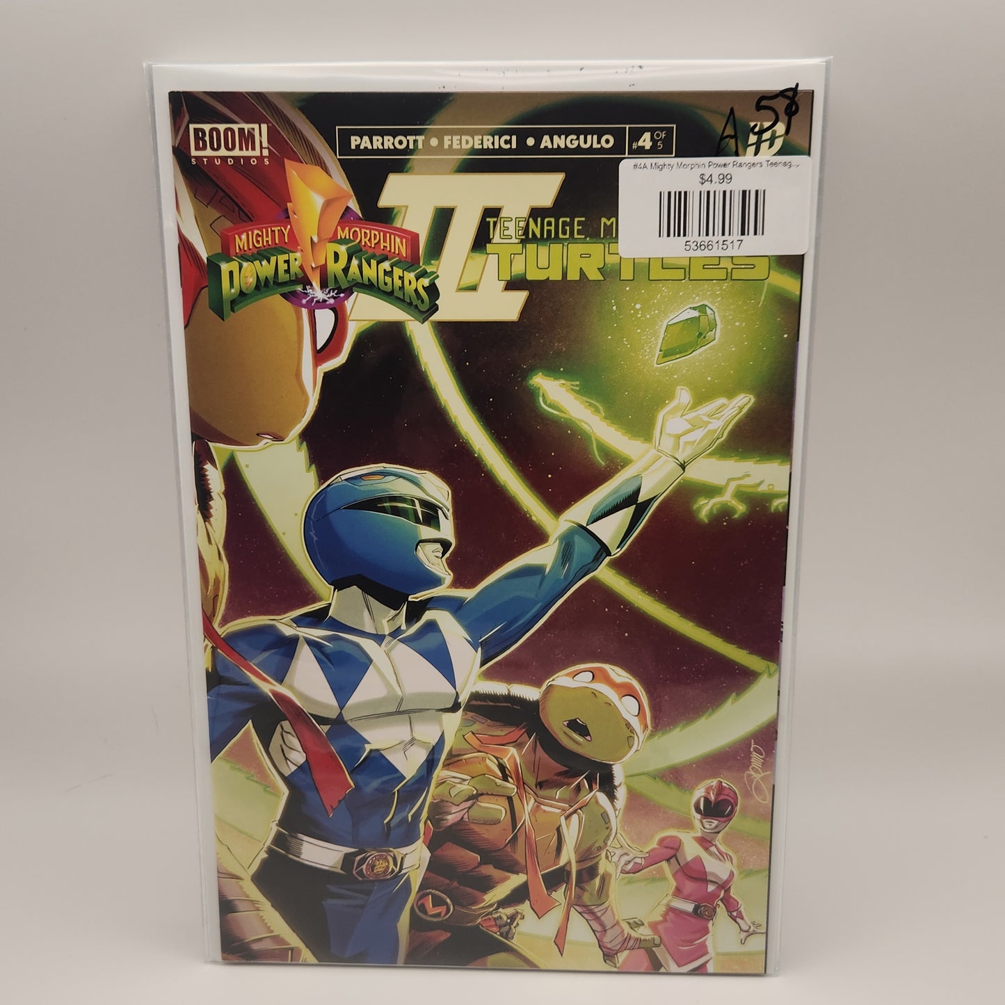 #4A Mighty Morphin Power Rangers Teenage Mutant Ninja Turtles III (2025 Boom)