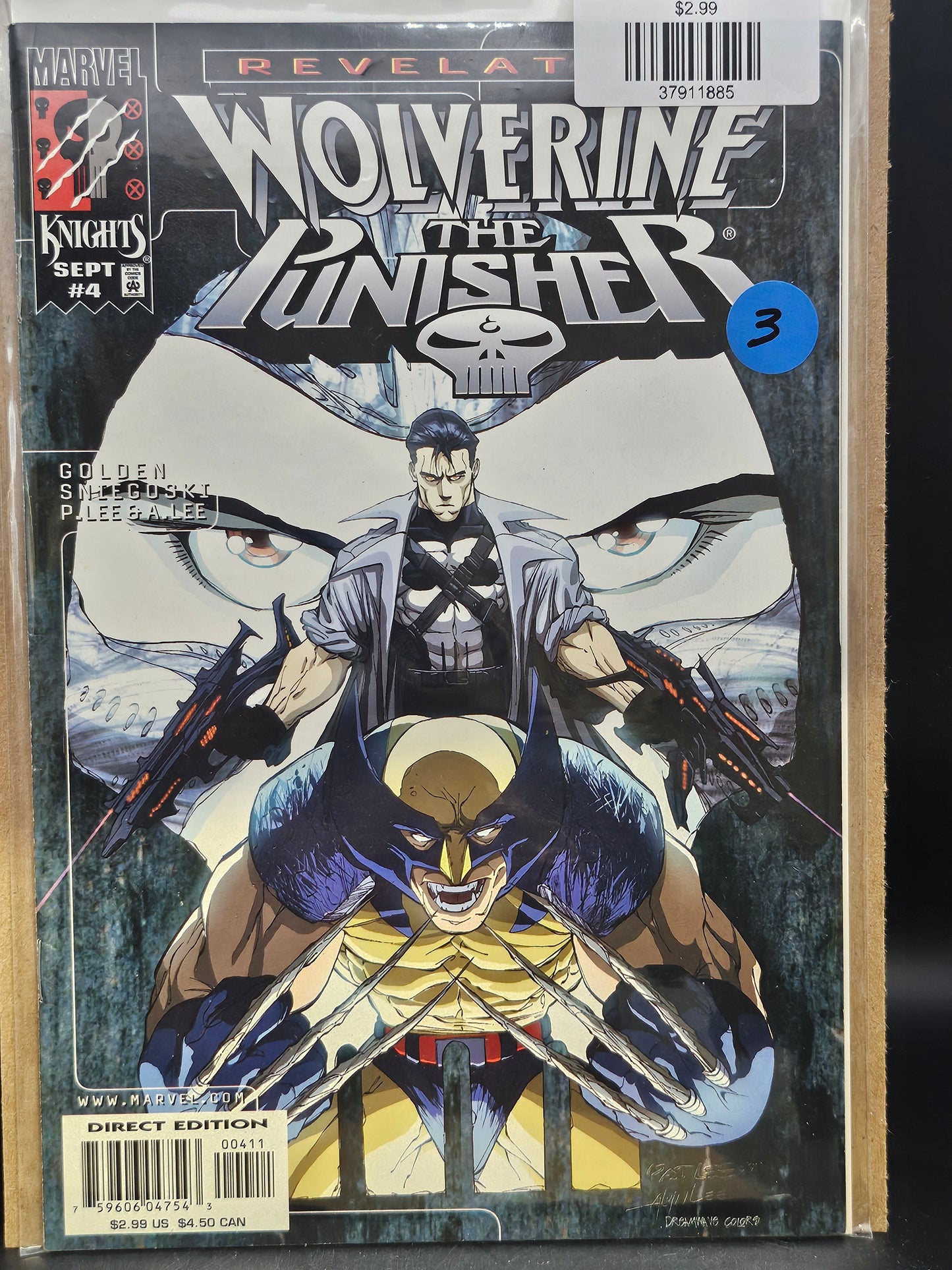 #4 Wolverine Punisher Revelation (1999)