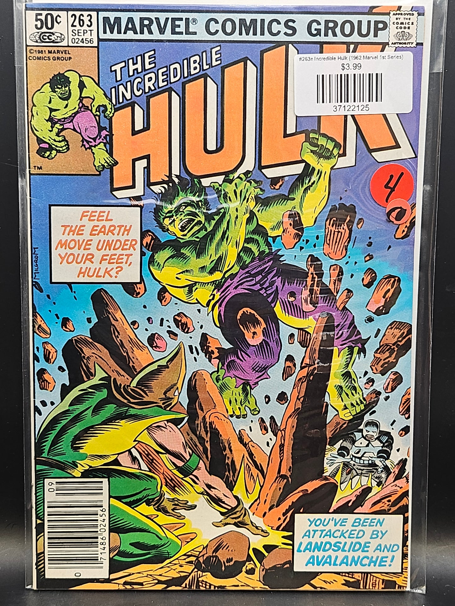 #263n Incredible Hulk (1962 Marvel 1st Series)