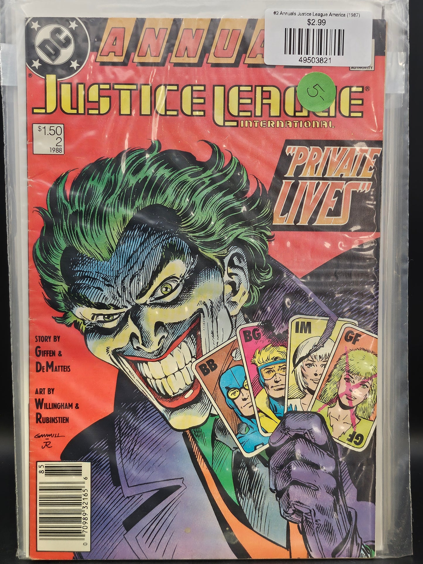 #2 Annuals Justice League America (1987)