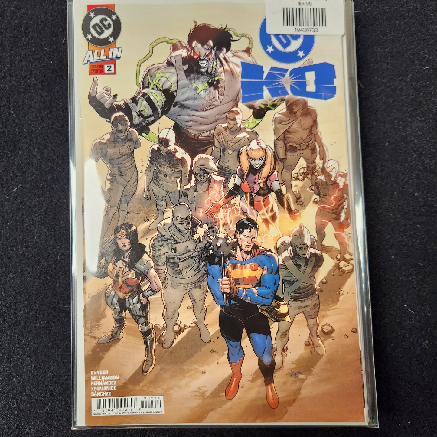 #2A (Second) (OF 5) DC K.O. (Printing Javier Fernandez)