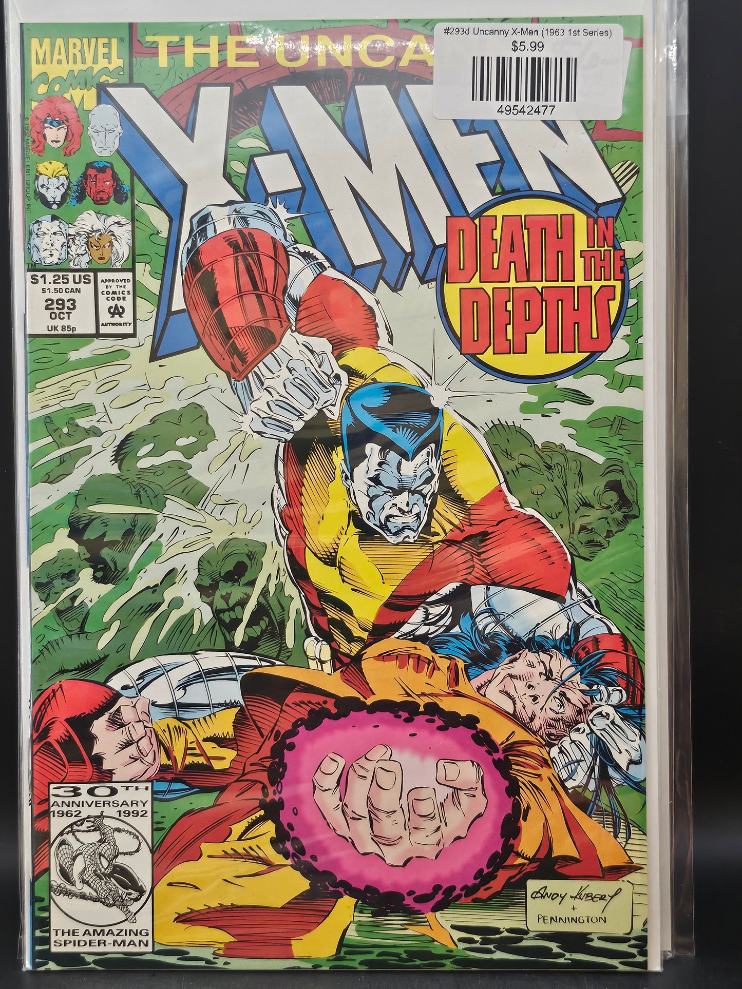 #293d Uncanny X-Men (1963 1st Series)