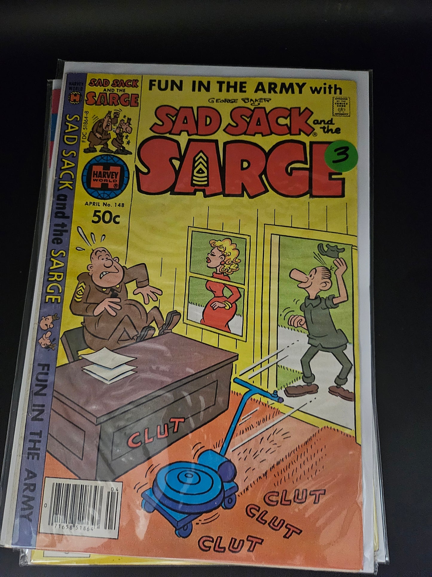 #148 - Sad Sack and the Sarge (1957 Harvey)