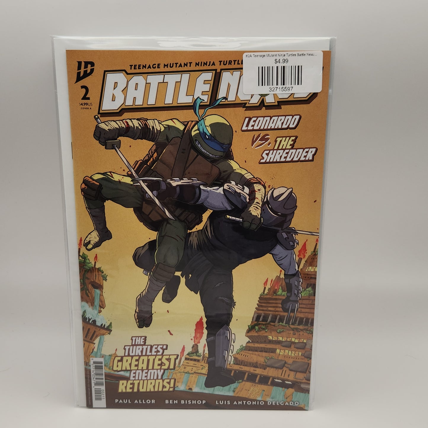 #2A Teenage Mutant Ninja Turtles Battle Nexus (2025 IDW)