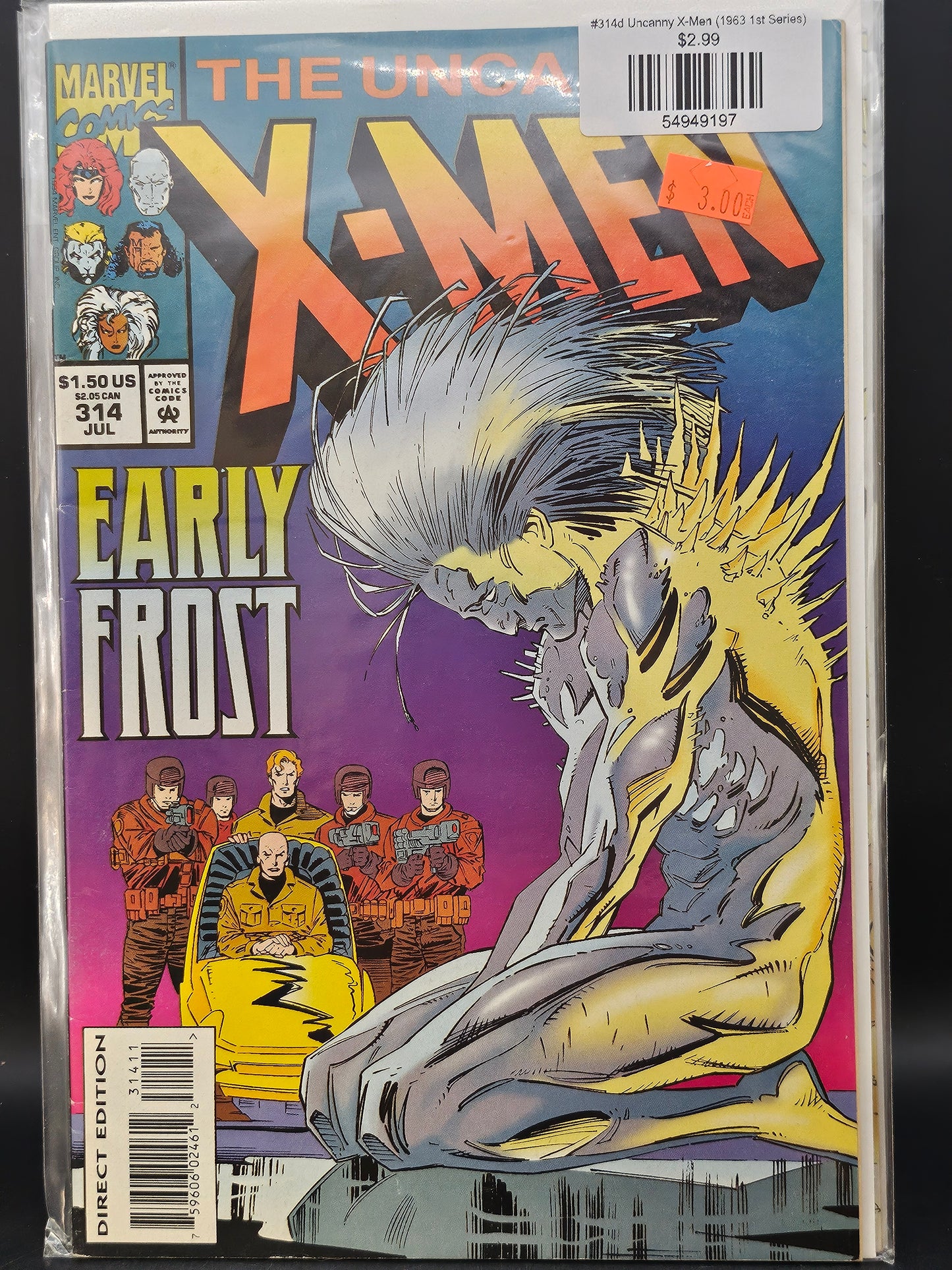 #314d Uncanny X-Men (1963 1st Series)