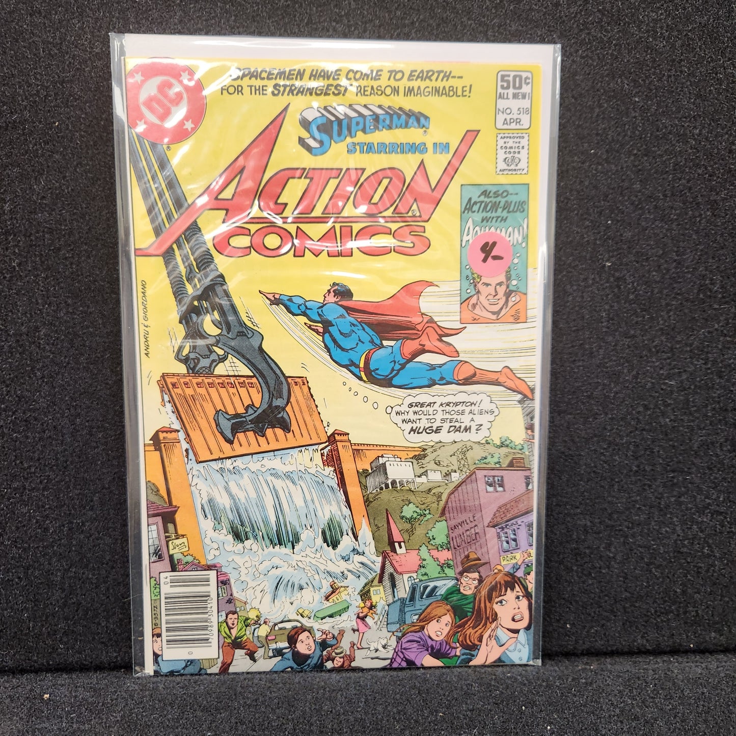 Action Comics #518 - The Spacemen Who Stole The Sun (DC 1981)