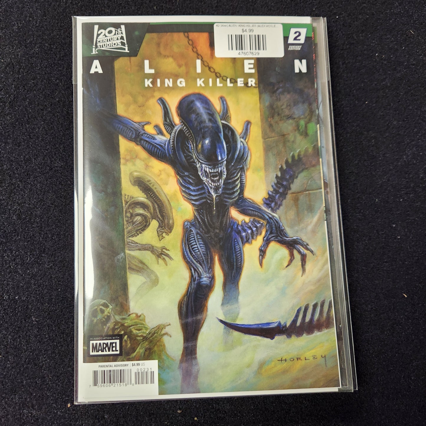 #2 (Alex) ALIEN: KING KILLER (ALEX HORLEY VARIANT)