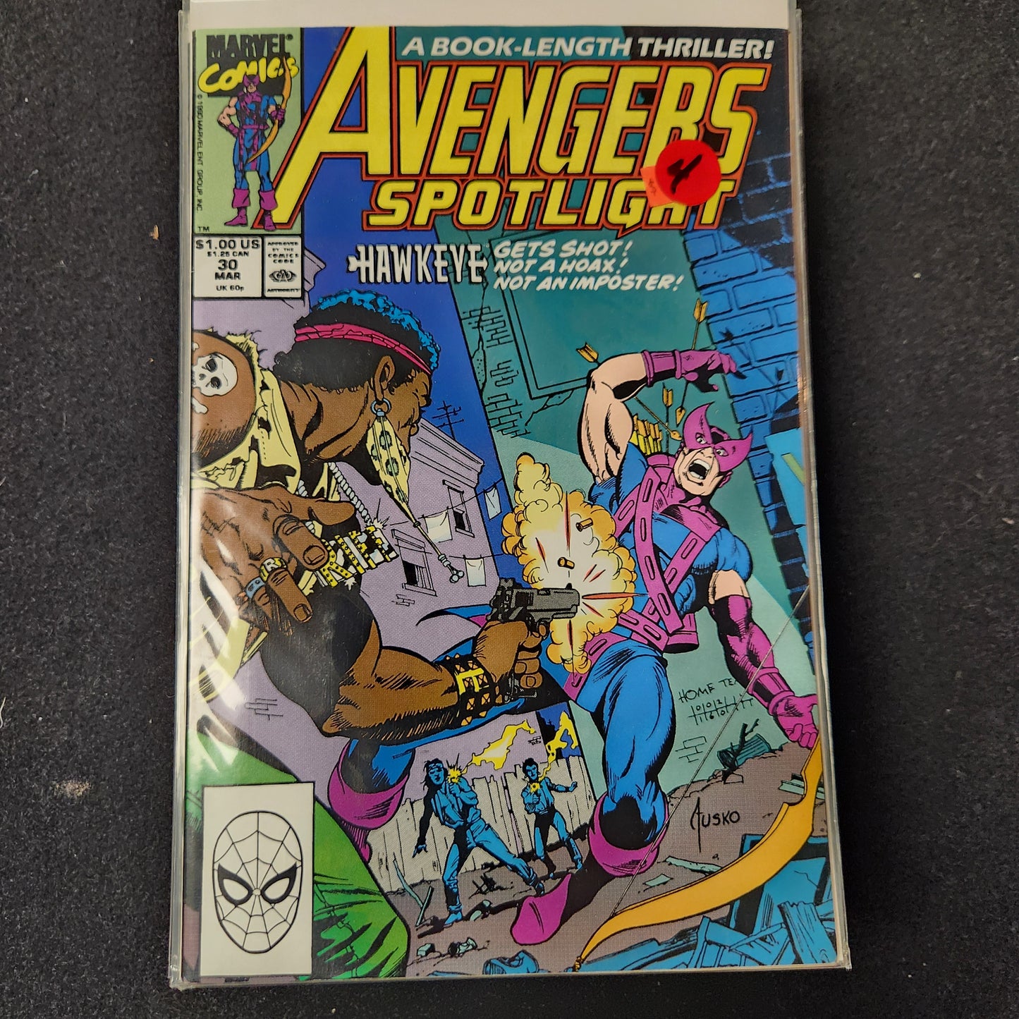 Avengers Spotlight – Marvel Comics – (1989–1991) – Volume 1 – #30