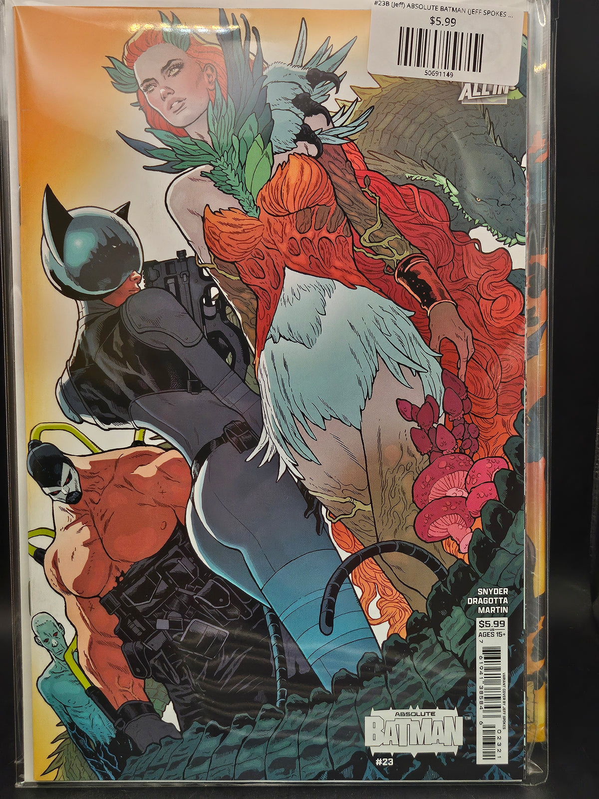 #23B (Jeff) ABSOLUTE BATMAN (JEFF SPOKES CARD STOCK VAR)
