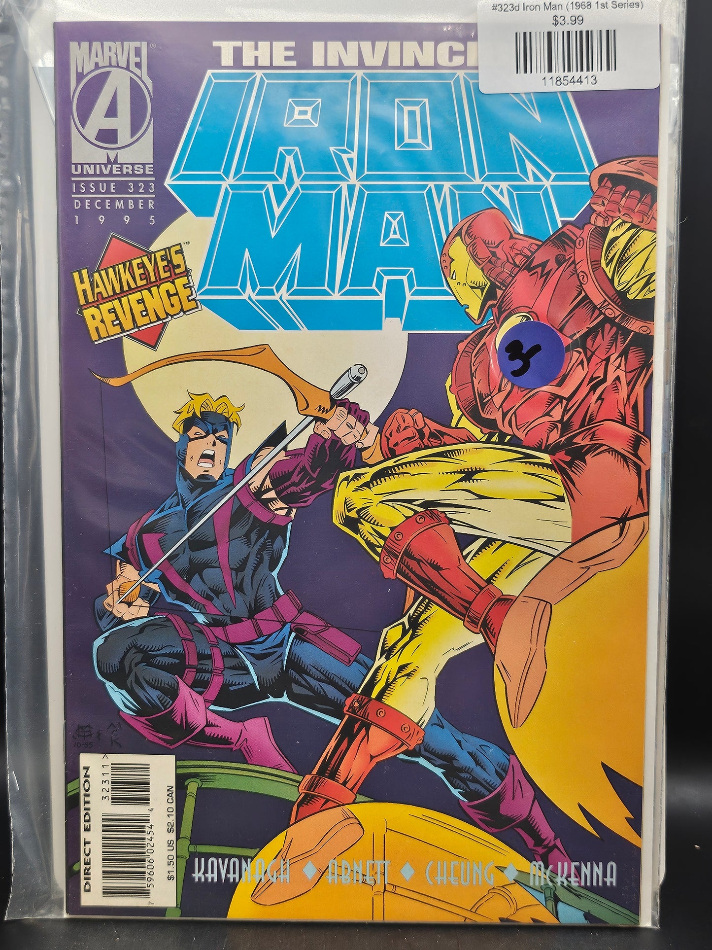 #323d Iron Man (1968 1st Series)