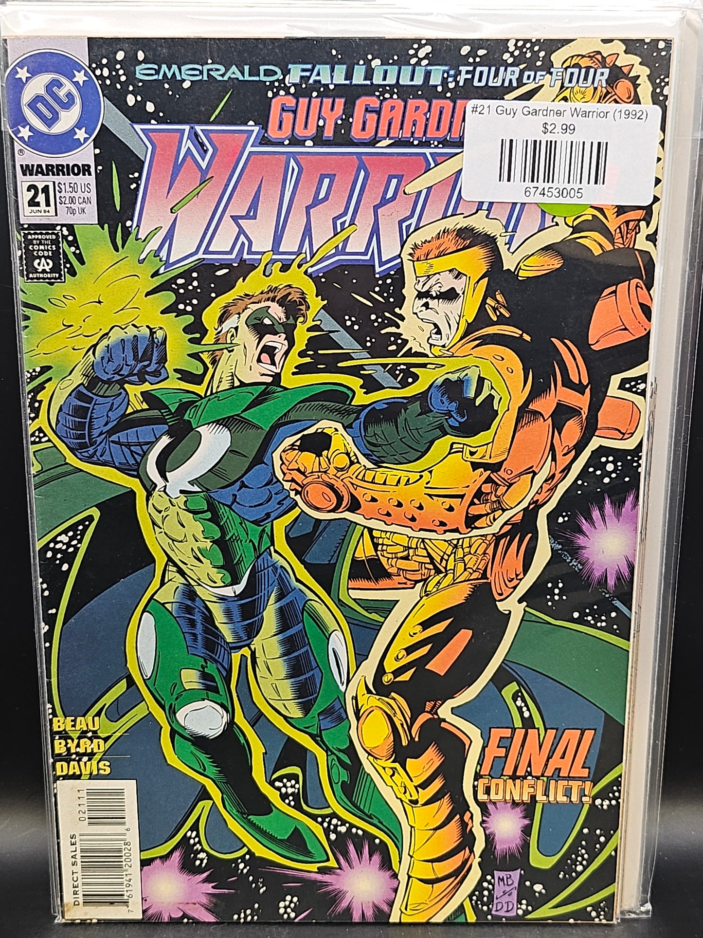#21 Guy Gardner Warrior (1992)