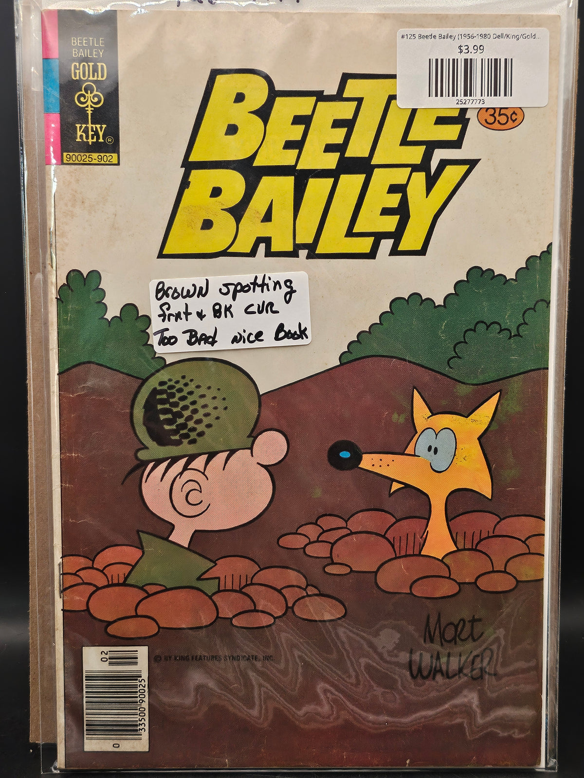 #125 Beetle Bailey (1956-1980 Dell/King/Gold Key/Charlton)
