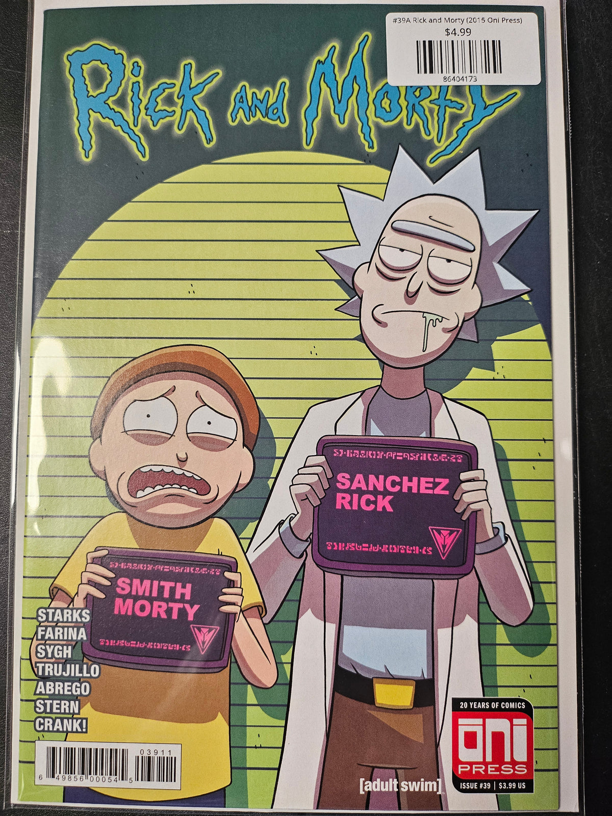 #39A Rick and Morty (2015 Oni Press)
