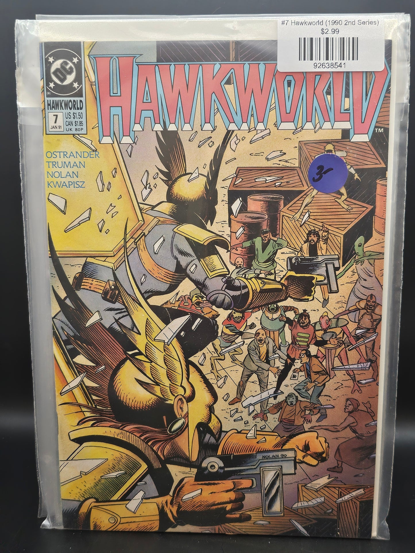 #7 Hawkworld (1990 2nd Series)