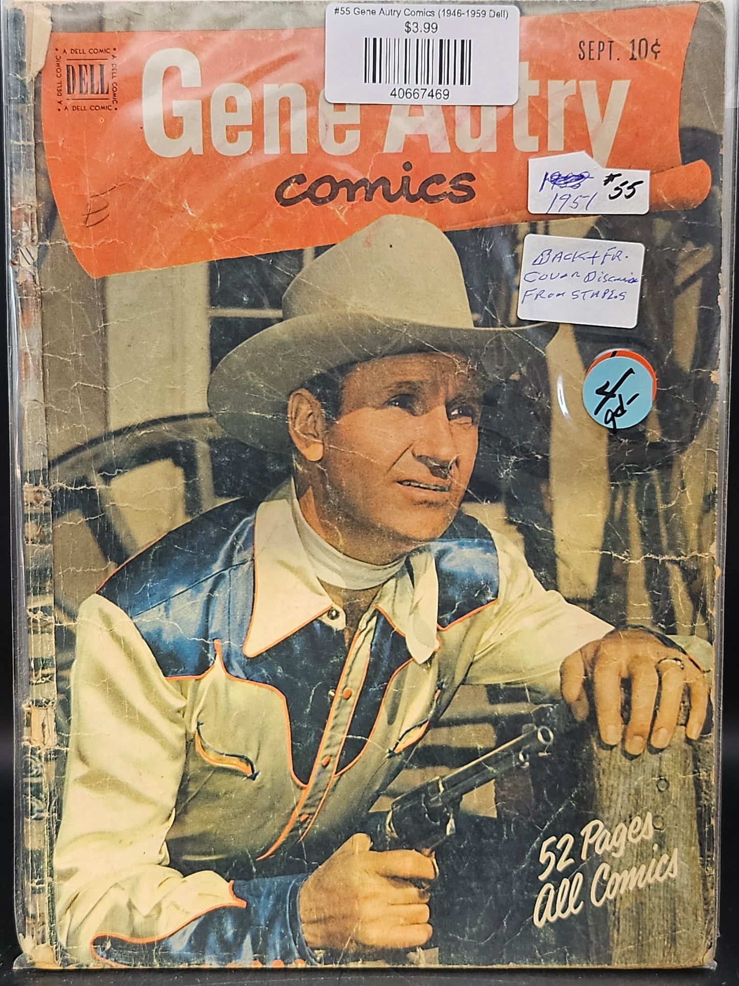 #55 Gene Autry Comics (1946-1959 Dell)