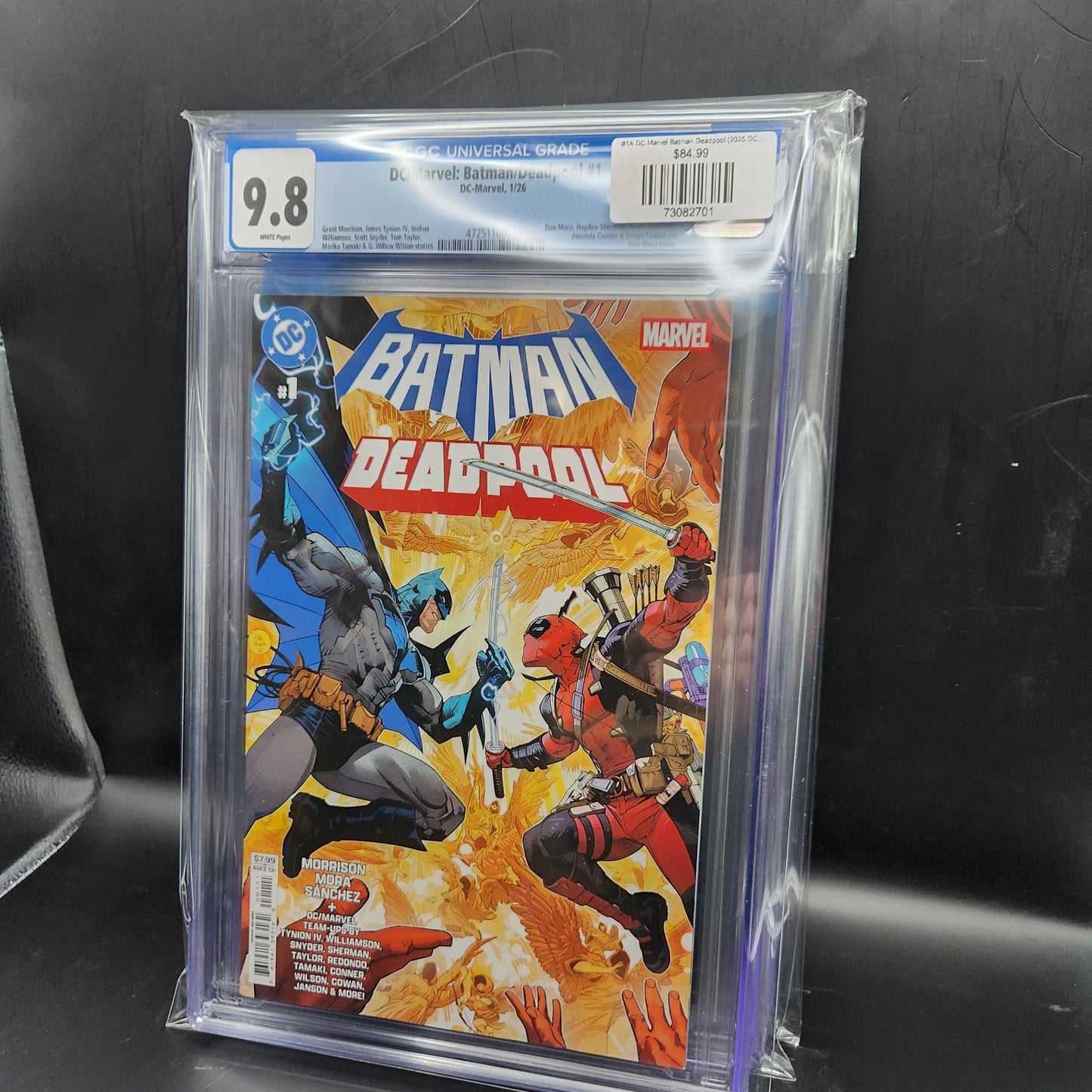 #1A DC Marvel Batman Deadpool (2025 DC) (2025 DC) #1A $85 (CGC 9.8 Slab)