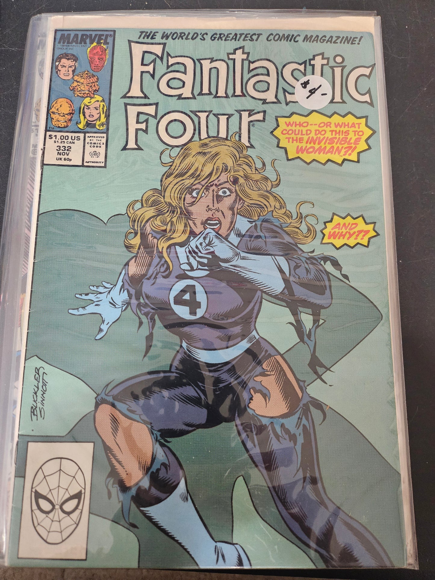 101.141 Fantastic Four – #332 – v1 (1961–1995)