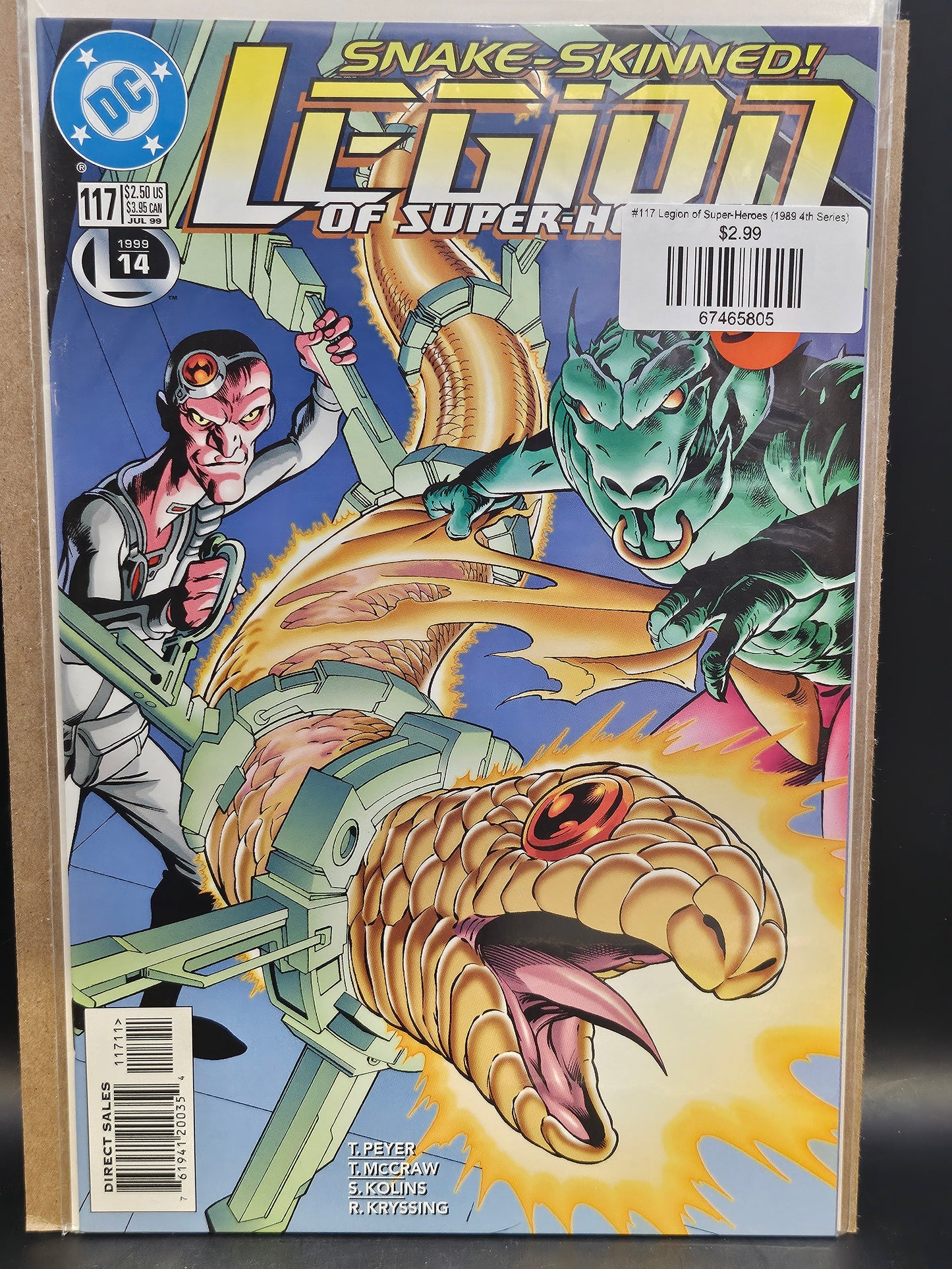 #117 Legion of Super-Heroes (1989 4th Series)