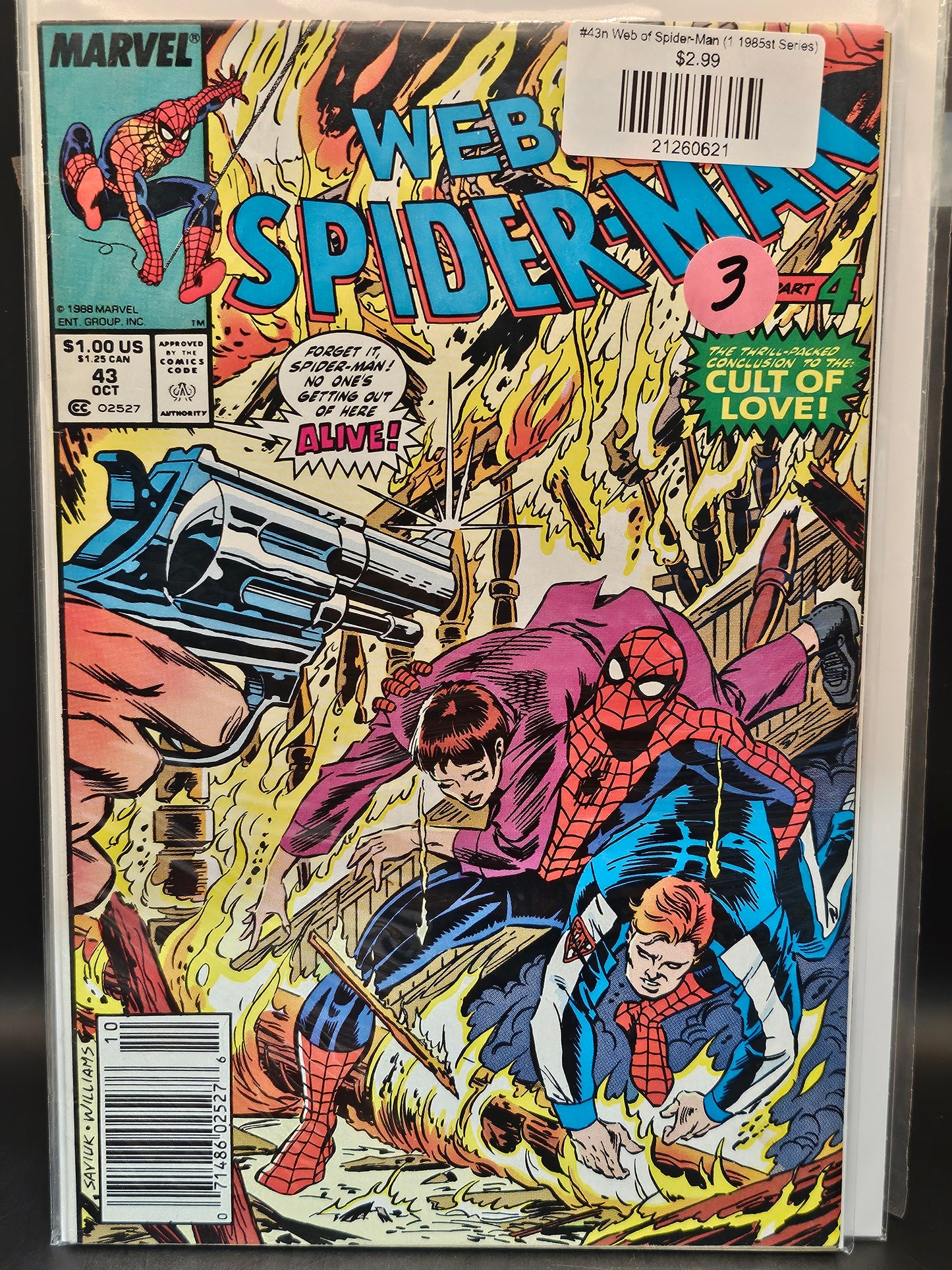 #43n Web of Spider-Man (1985 1st Series)
