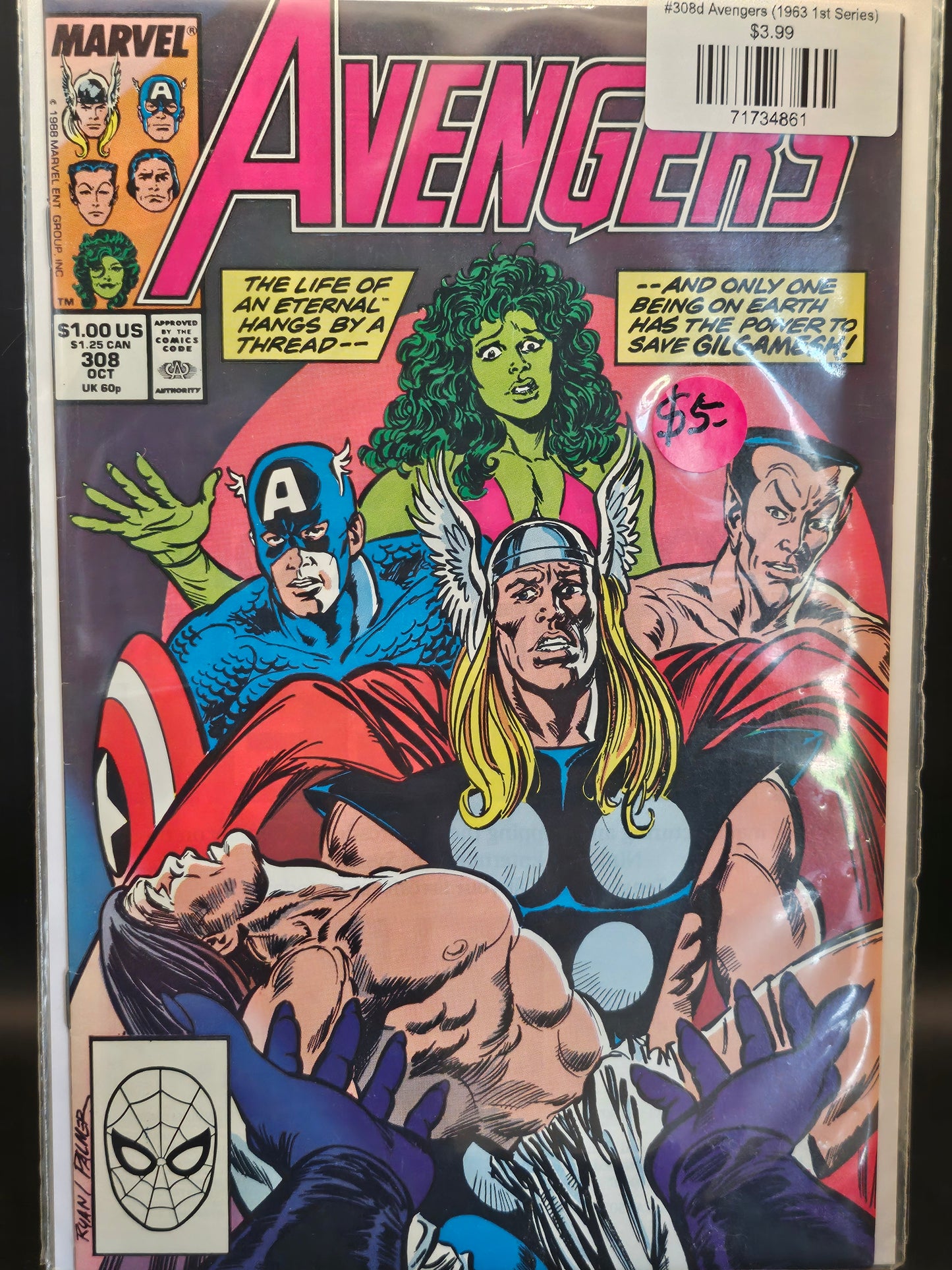 #308d Avengers (1963 1st Series)