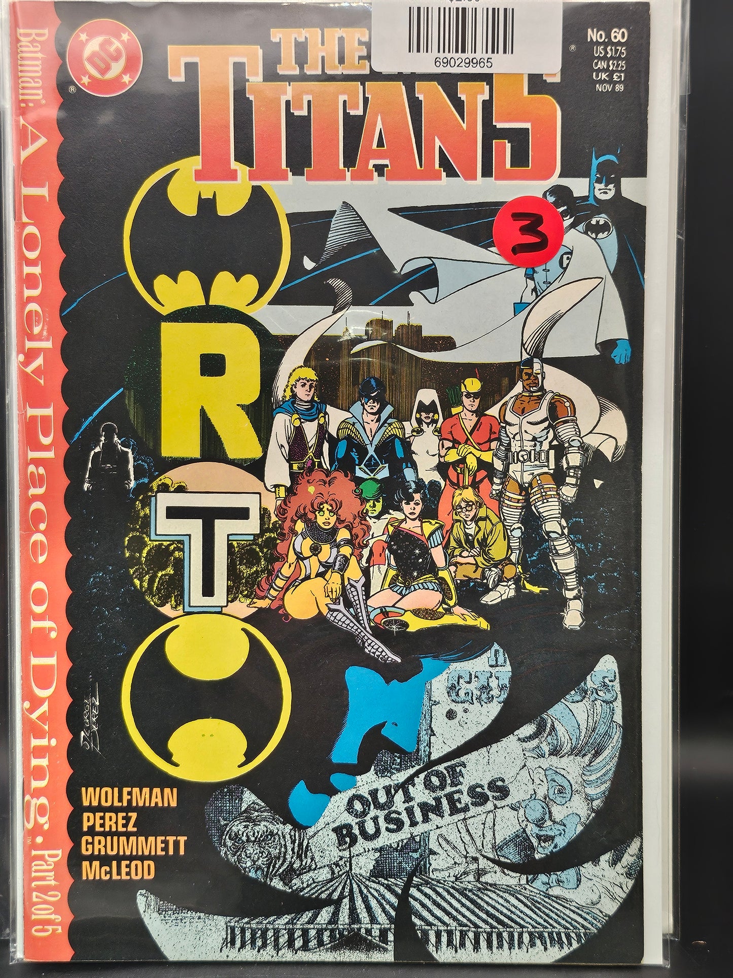 #60 New Teen Titans (1984 2nd Series) New Titans