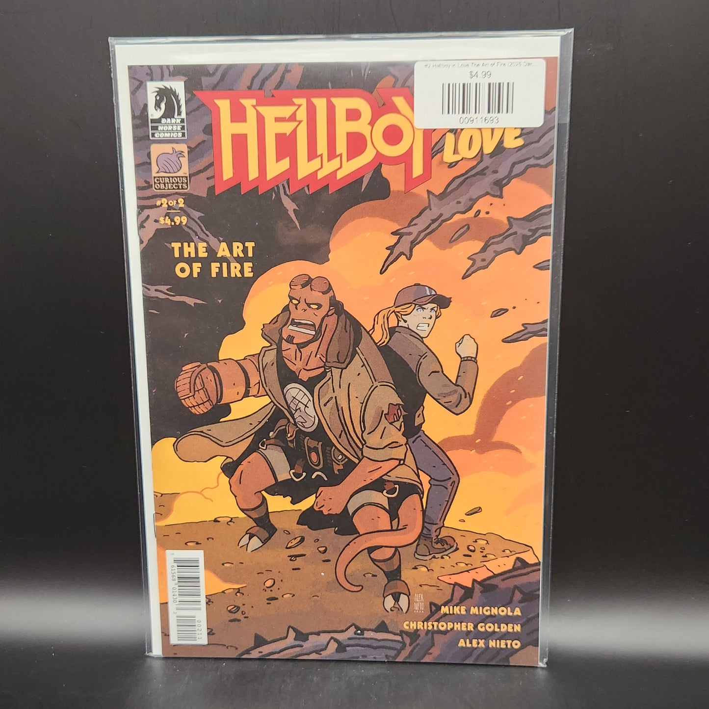 #2 Hellboy in Love The Art of Fire (2025 Dark Horse)