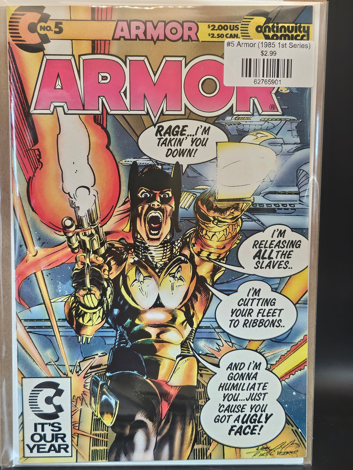 #5 Armor (1985 1st Series)