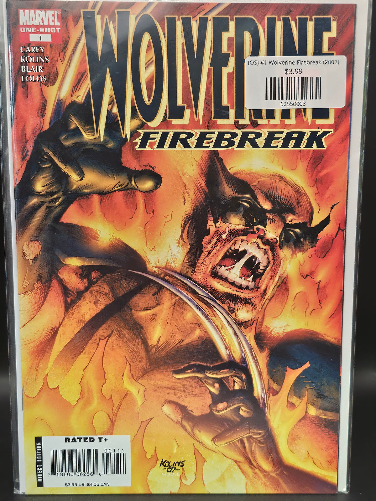 (OS) #1 Wolverine Firebreak (2007)