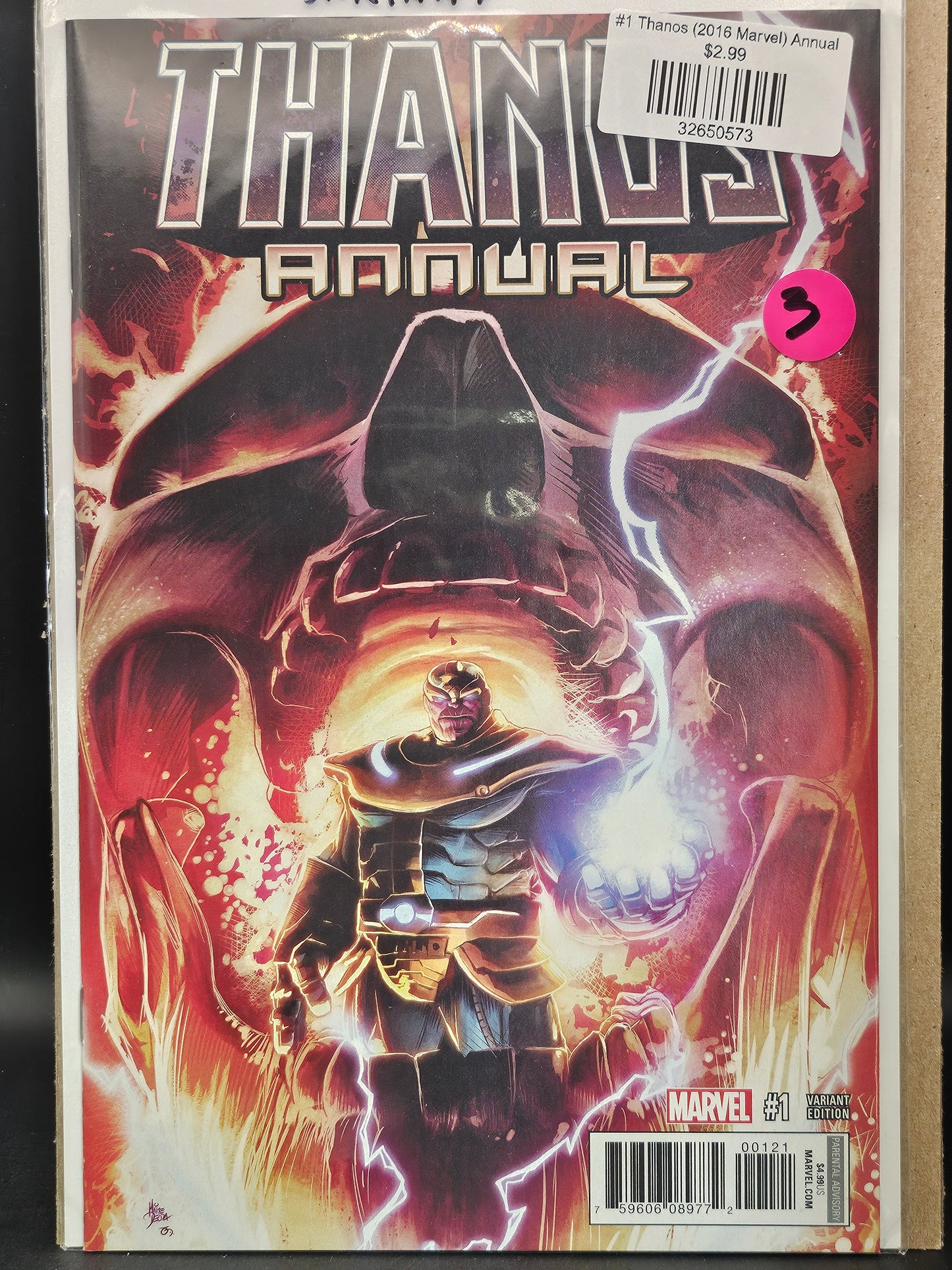 #1 Thanos (2016 Marvel) Annual