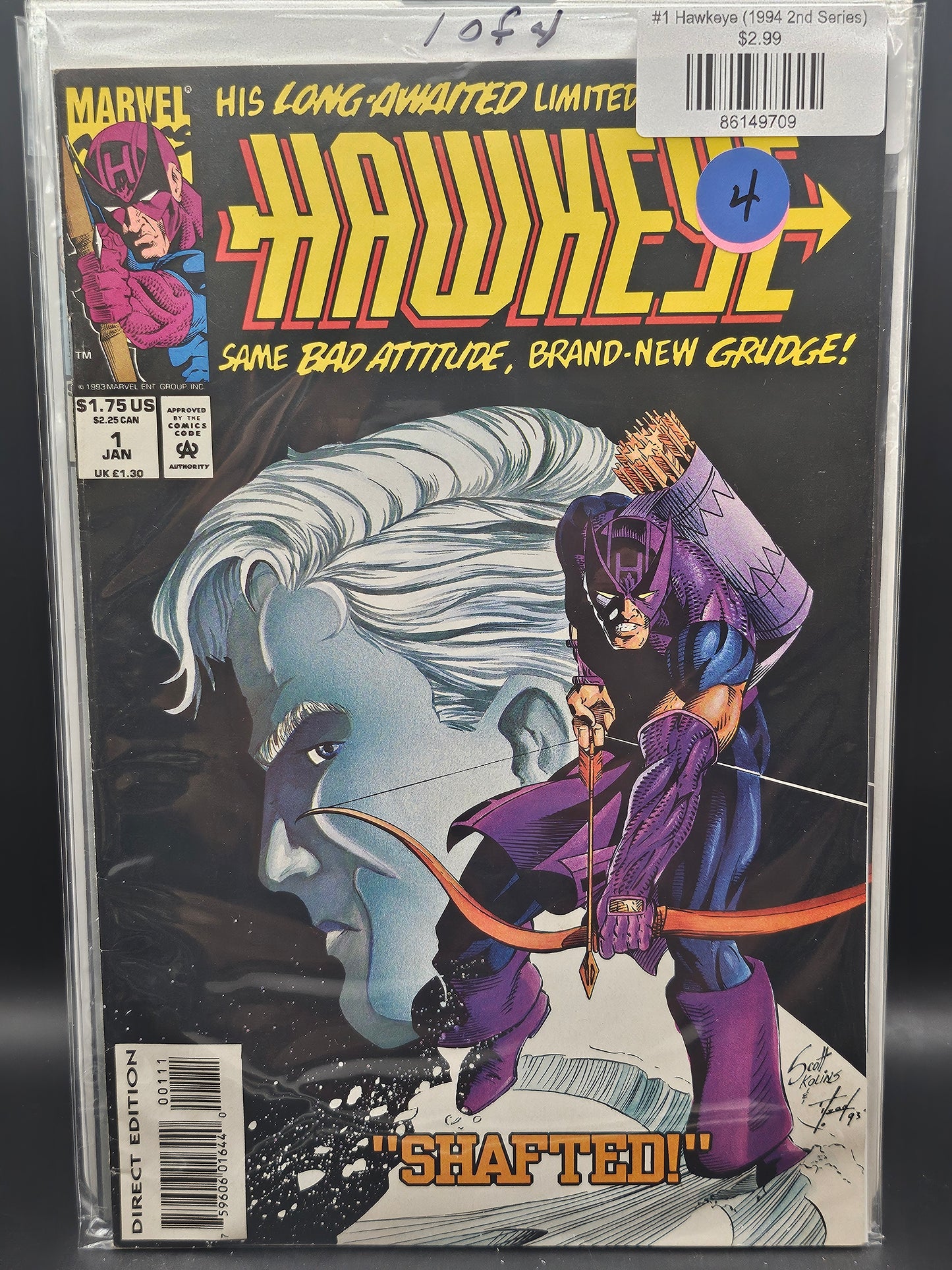 #1 Hawkeye (1994 2nd Series)